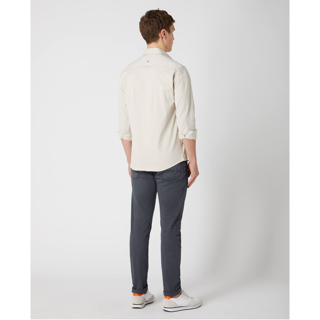 Remus Uomo Stone Casual Stretch Shirt: Effortless Elegance in Regular Fit 13720