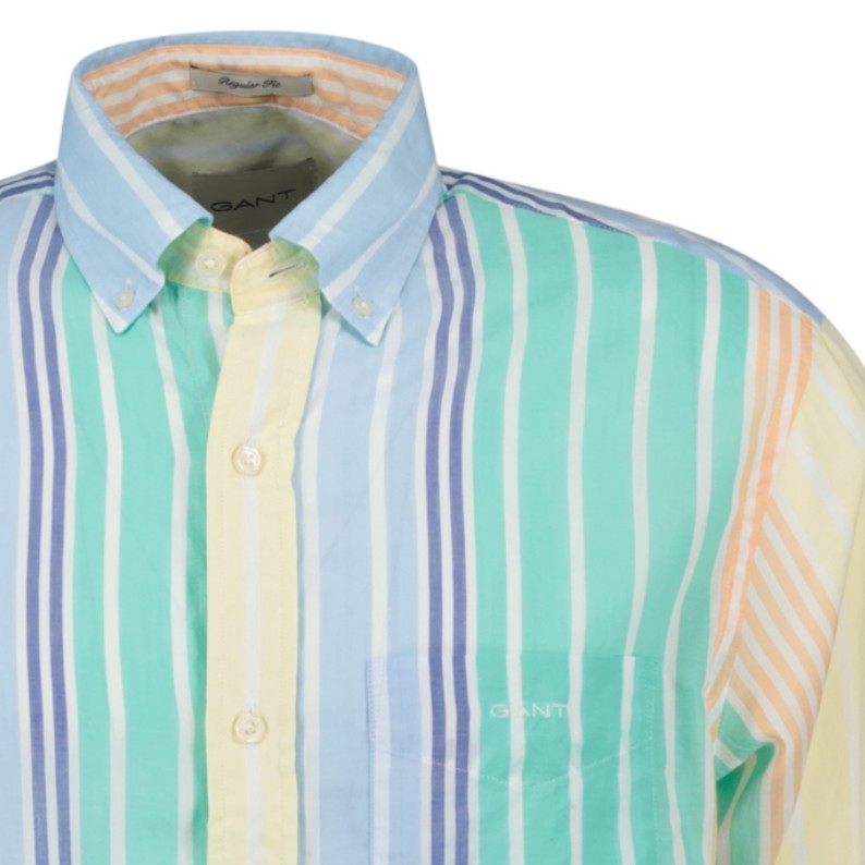 GANT Reg Voile Stripe Shirt
