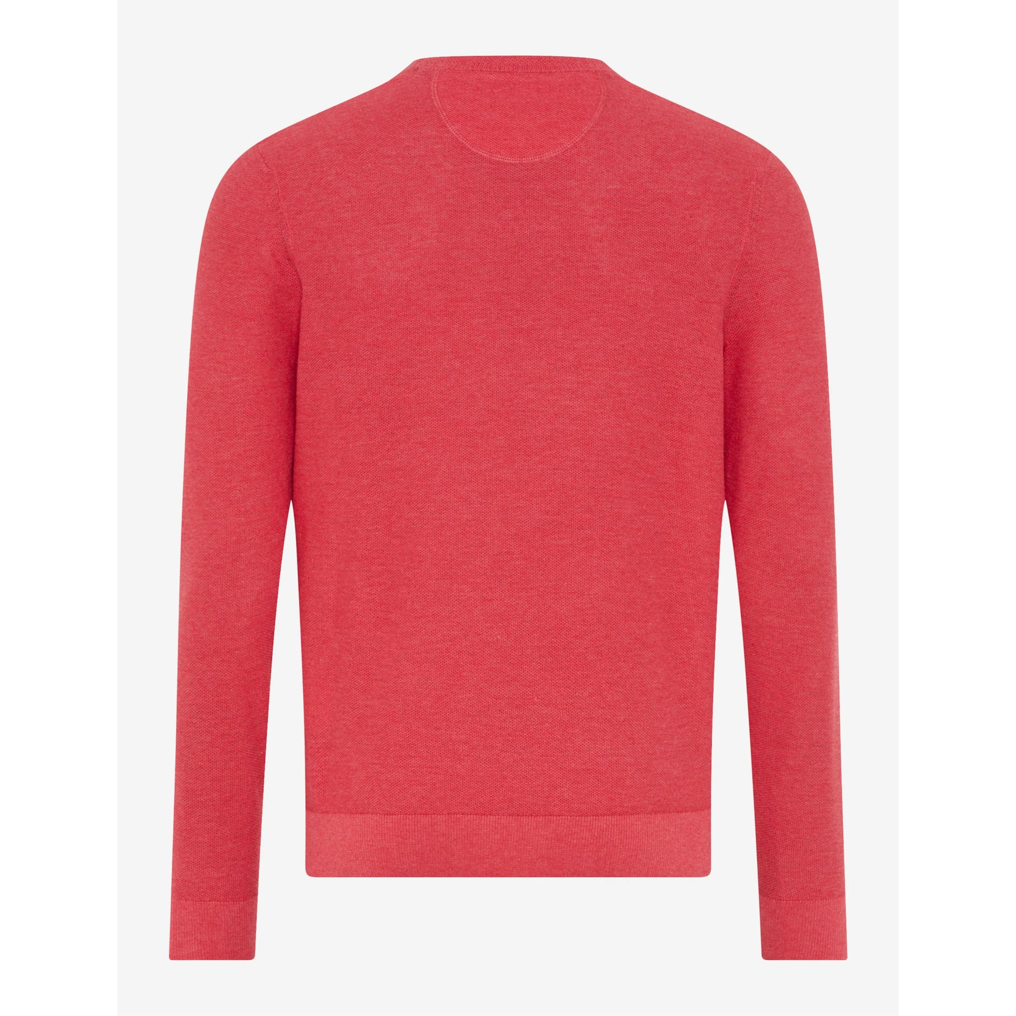 Brax Cotton Linen Crew Neck Jumper Rick 26-4108 Sunset