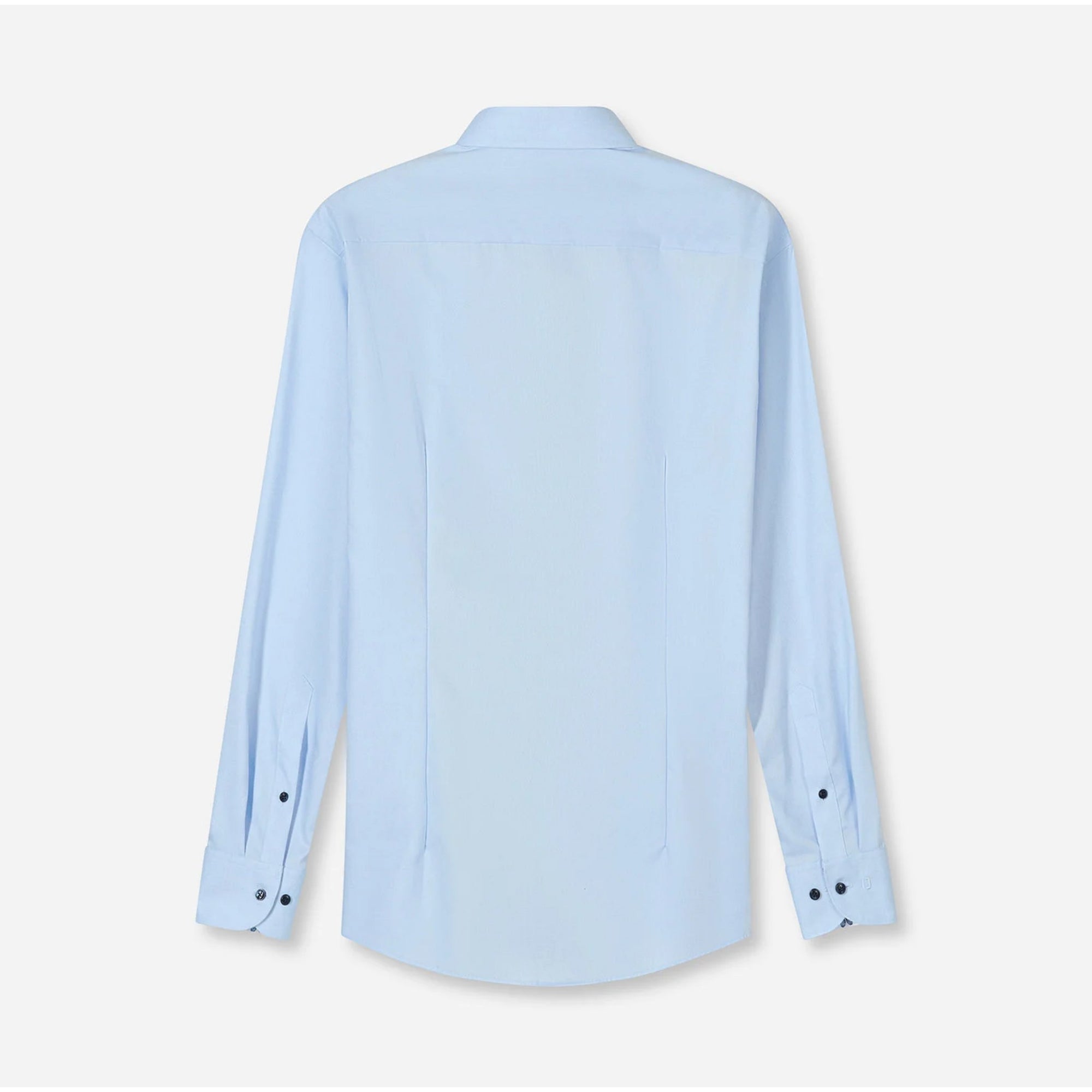 Light blue shirt on a white background