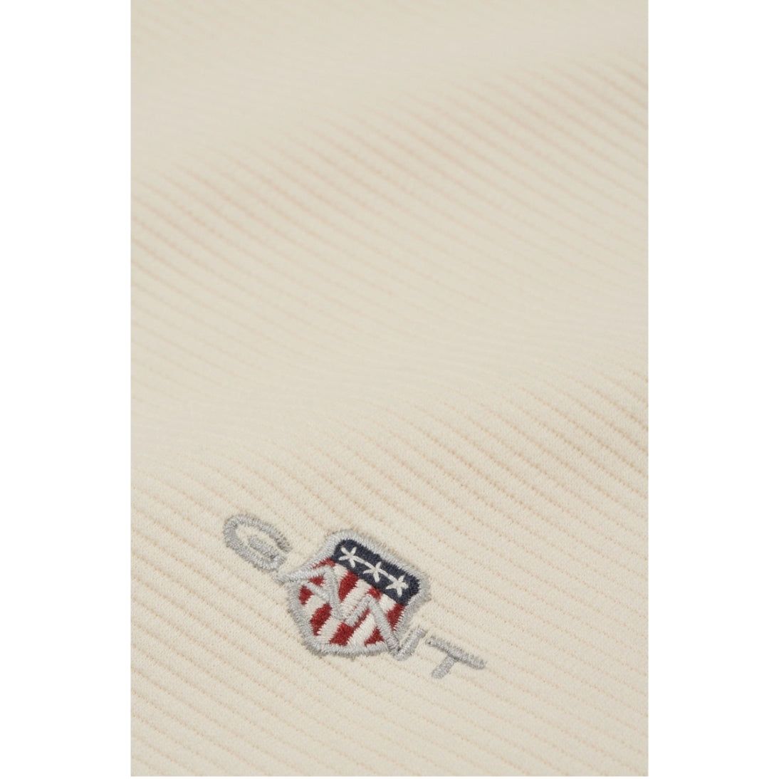 GANT Textured Tee Cream 2003304