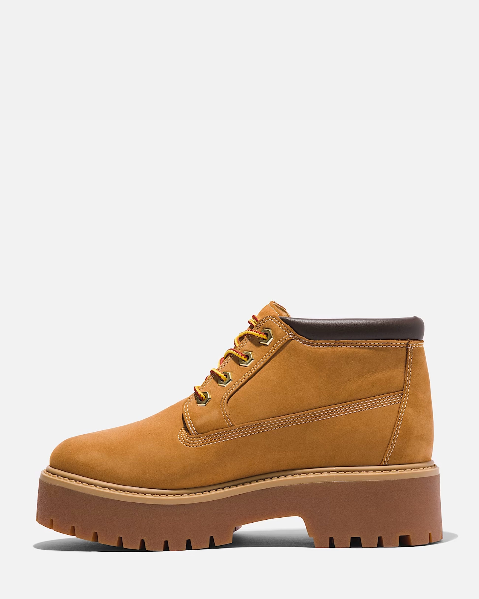 Timberland® Stone Street Waterproof Mid Lace Up Boot In Yellow
