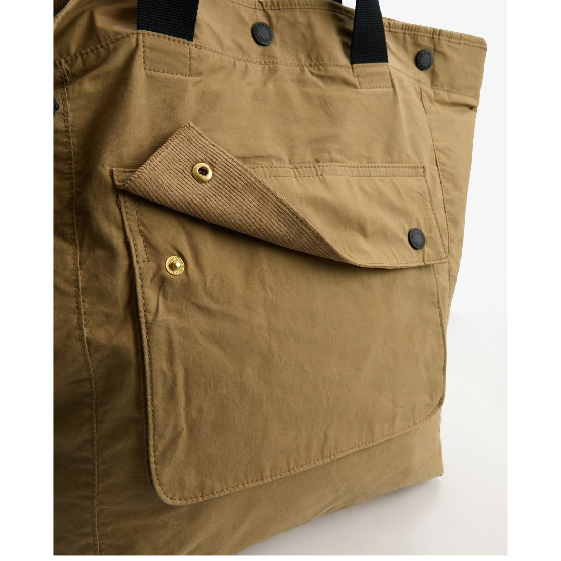 Barbour Transport 3-Way Tote Bag UBA0740KH51 Golden Khaki