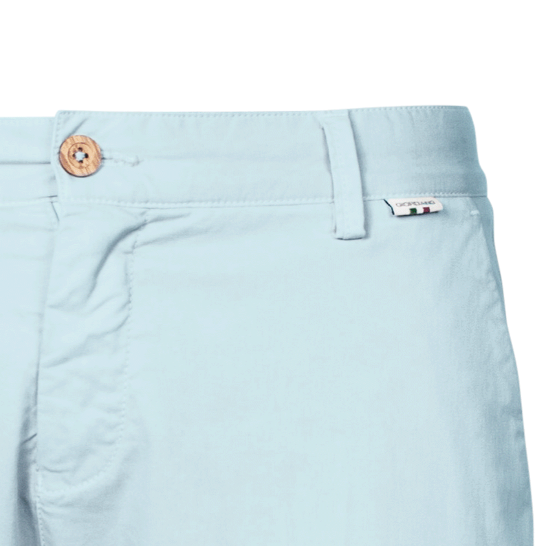 GIORDANO REGULAR FIT PLAIN TAILORED SHORTS 311115 - Turquoise