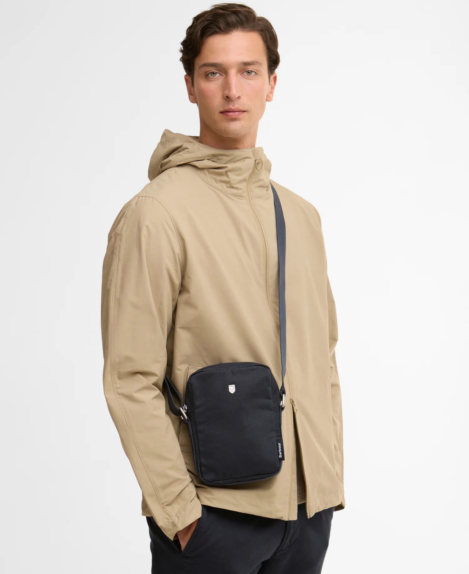 Barbour Cascade Crossbody Bag in Navy UBA0585NY711