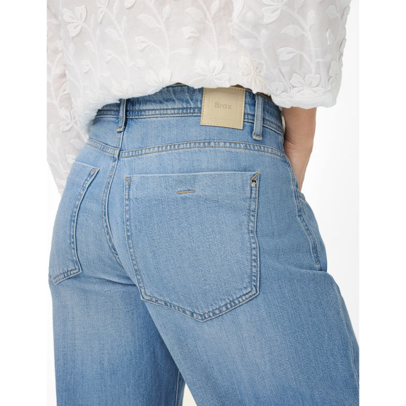 Brax Palazzo Jeans Morgan Used Light Blue Denim 76-7908