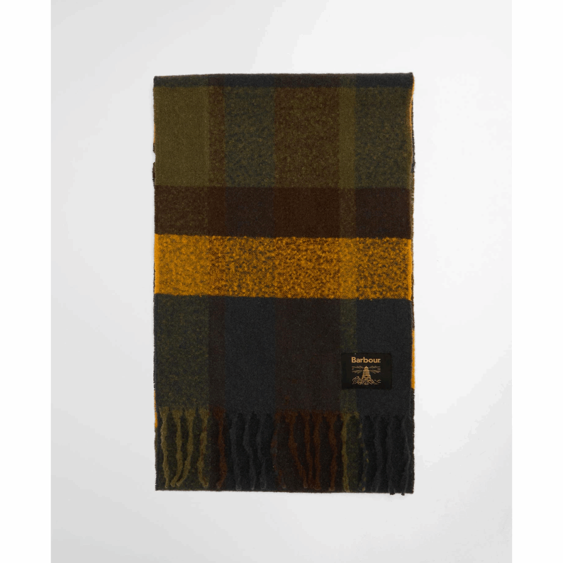 Barbour Westerdale Beanie and Scarf Gift Set – Classic &amp; Midnight Oak
