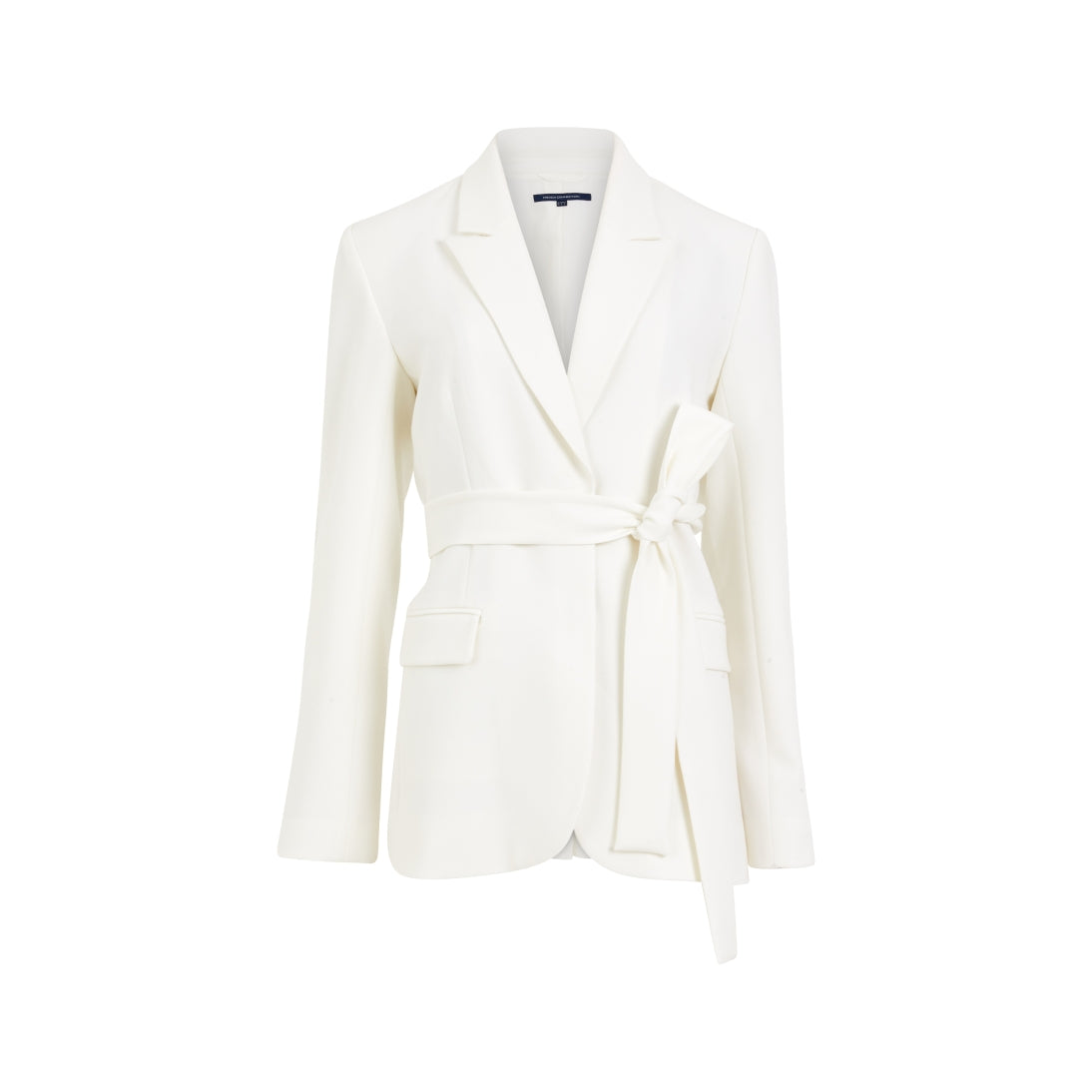 French Connection Whisper Blazer In Summer White 75WAB