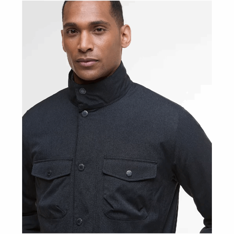 Barbour Winter Ogston Waterproof Jacket New Black