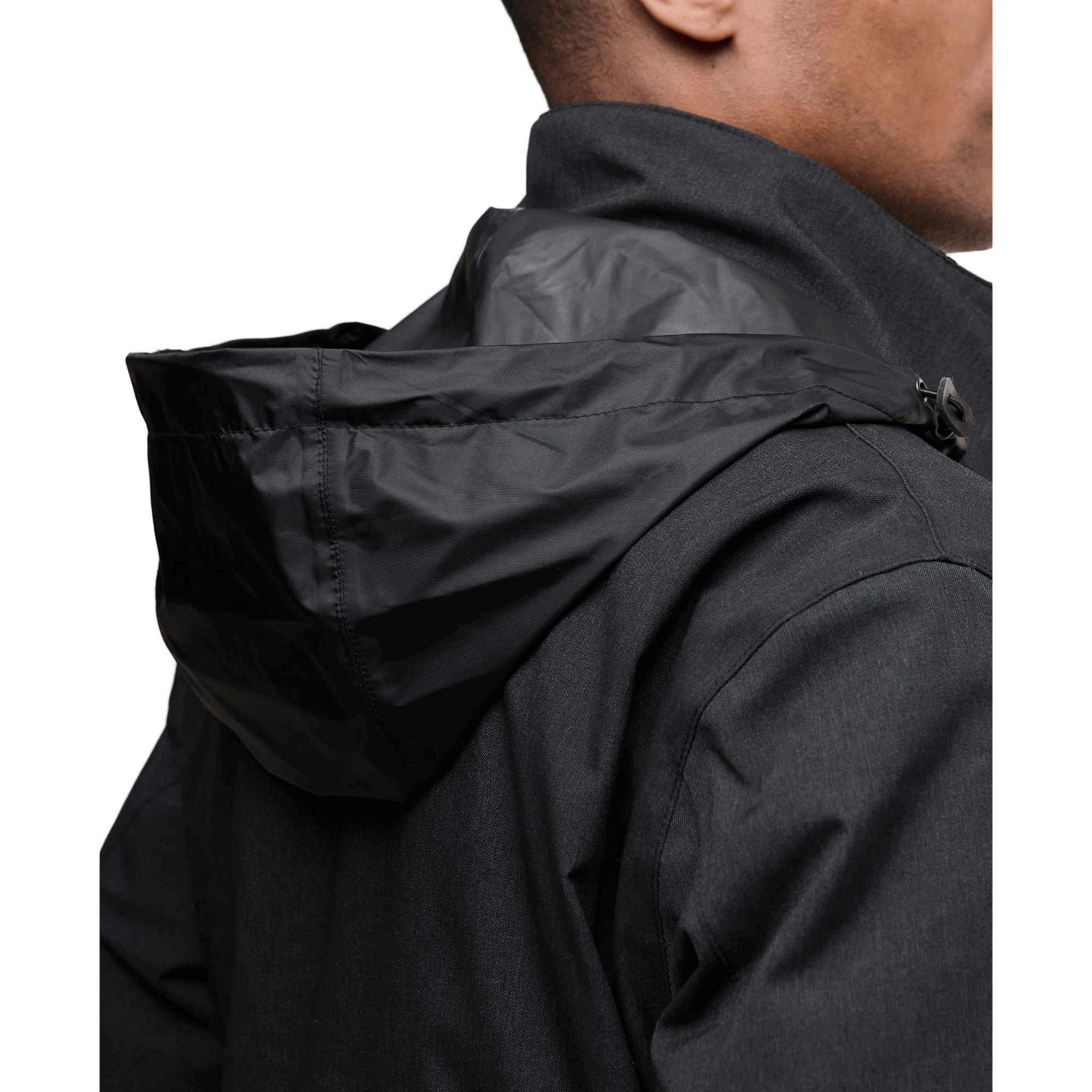 Barbour Winter Powell Waterproof Jacket Black