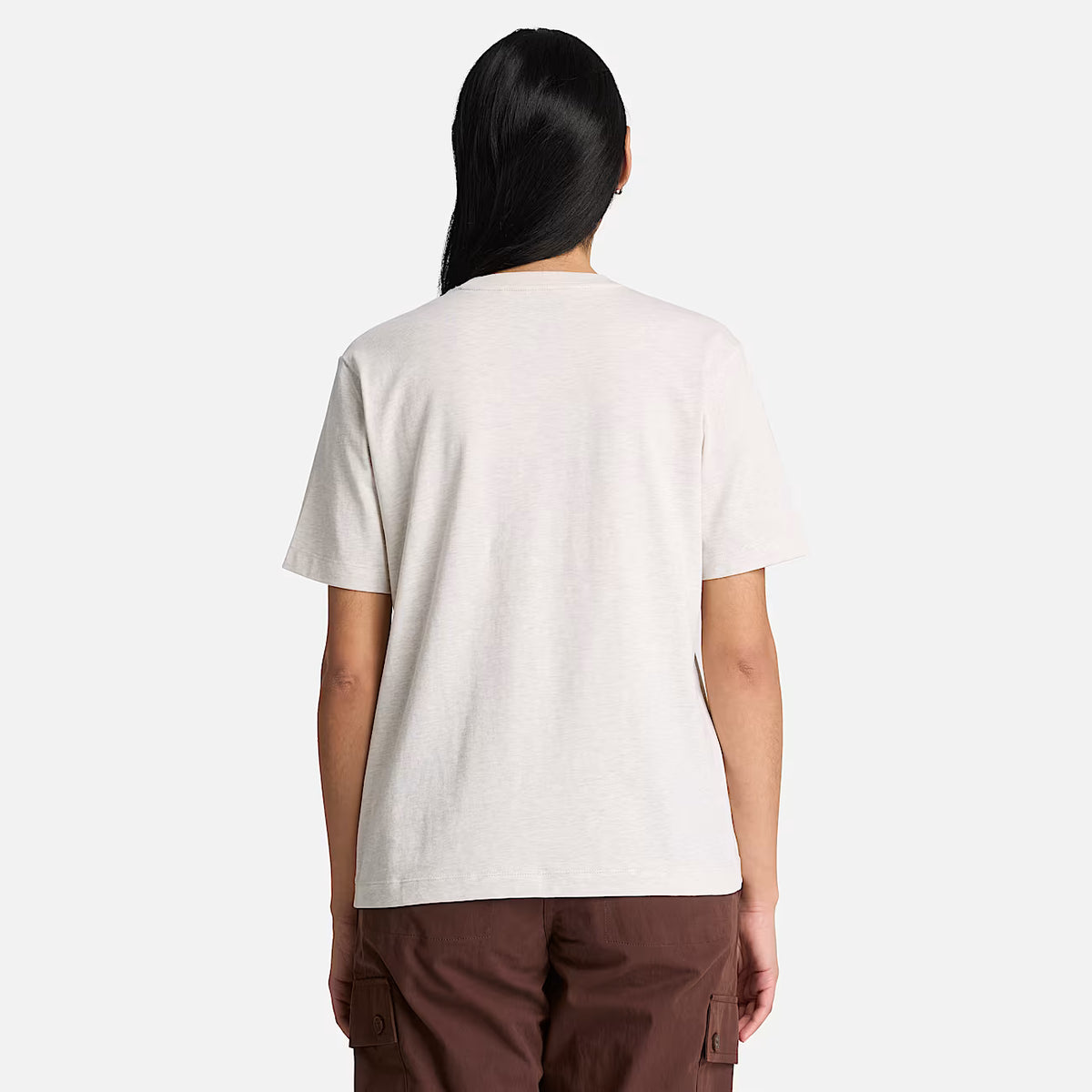 Timberland® Crafted Crew Short-Sleeve T-Shirt in Beige