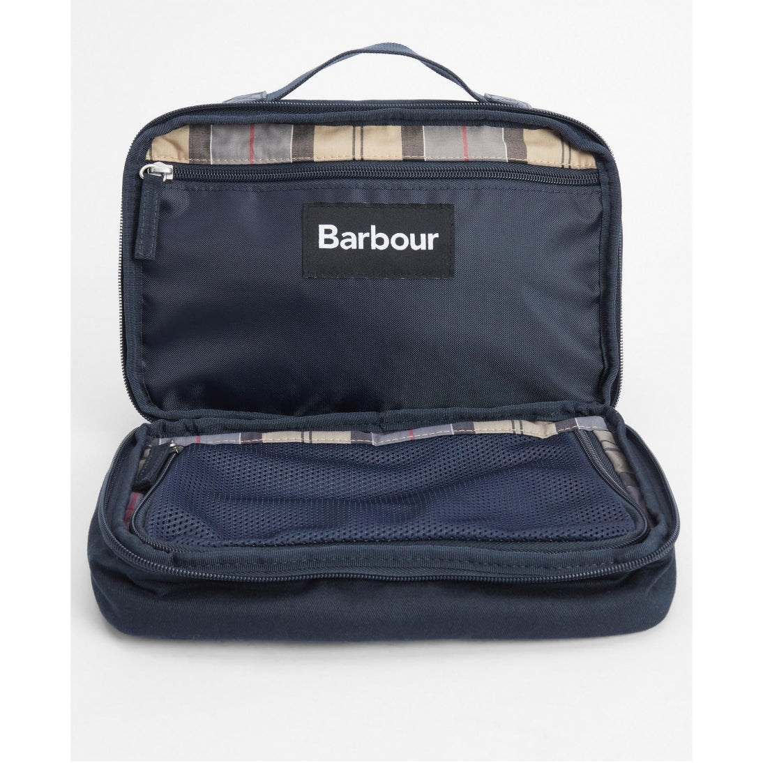 BARBOUR CASCADE ZIP AROUND WASHBAG MAC0473NY91 NAVY