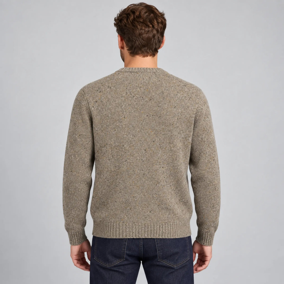 Fynch-Hatton Wool/Alpaca Crew Sweater - Clay 1610363
