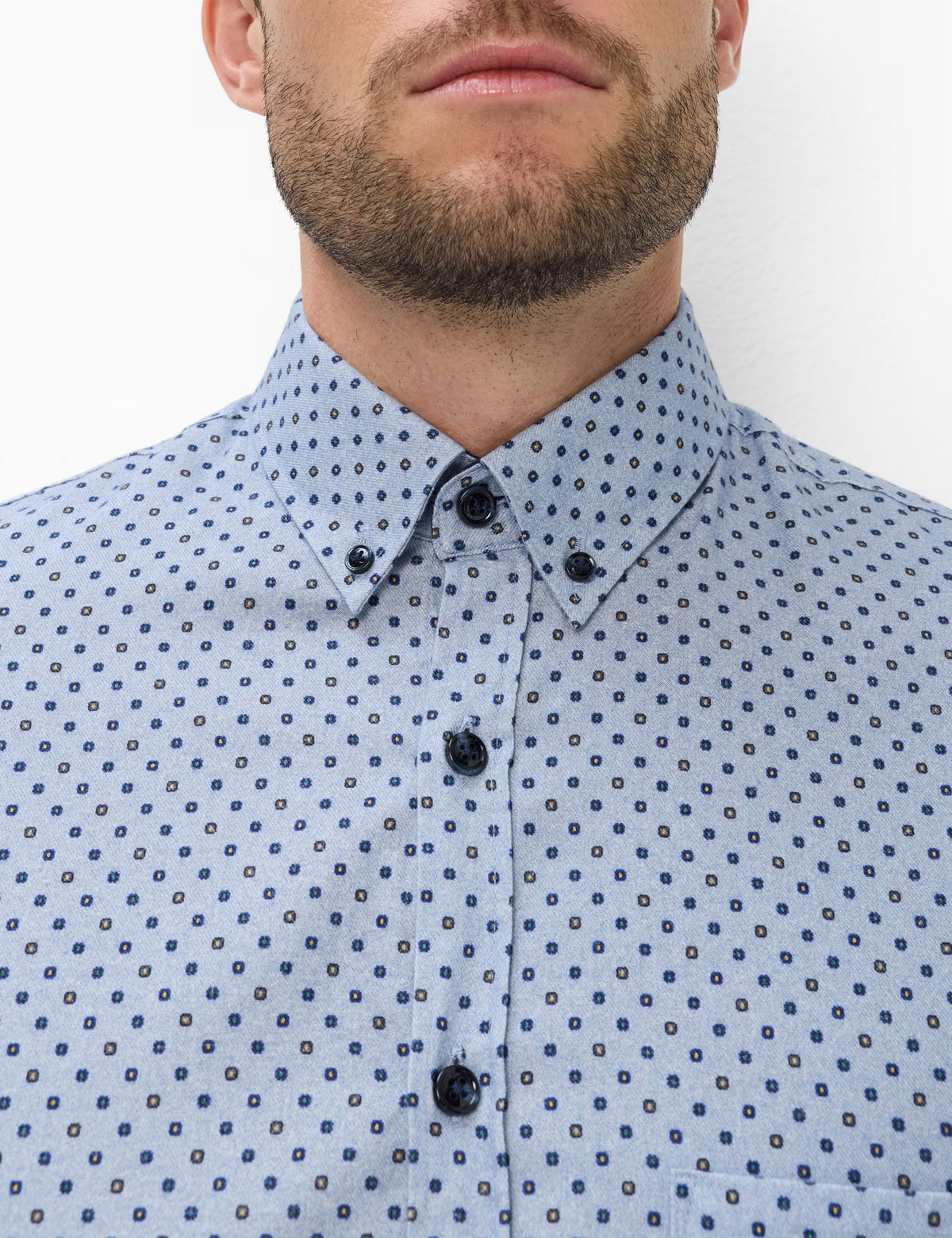 Brax Daniel P Pure Cotton Flannel Shirt