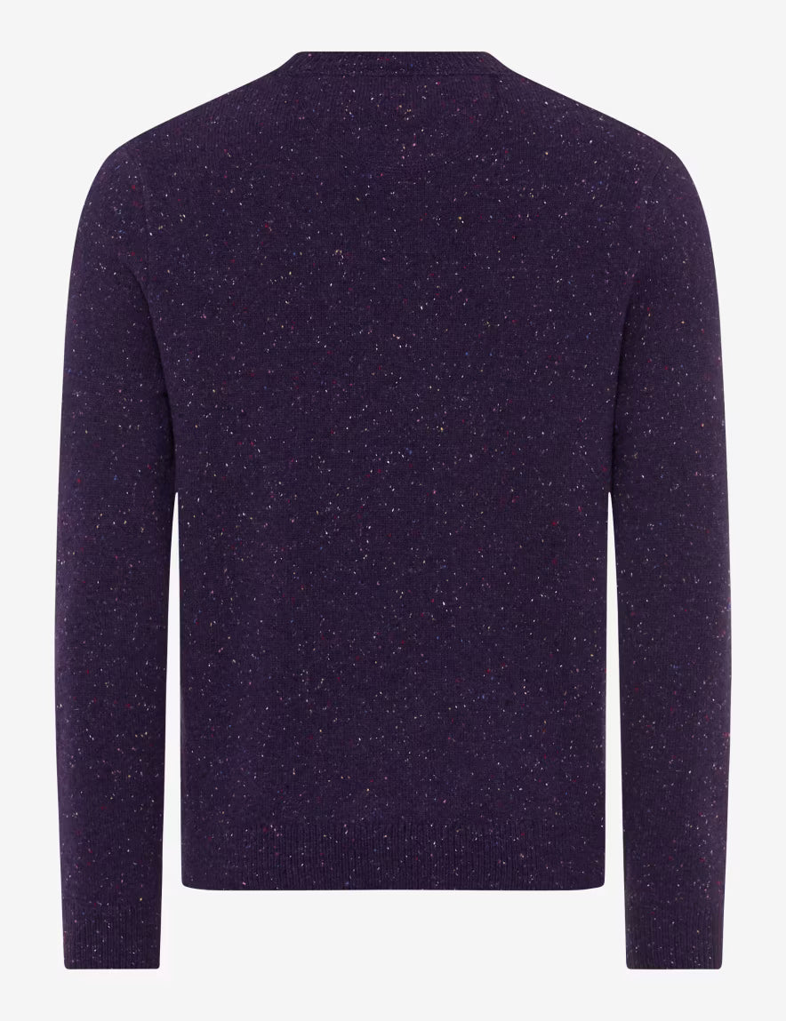 Brax Rick j Argyle Knitted Wool Blend Jumper 70-0542