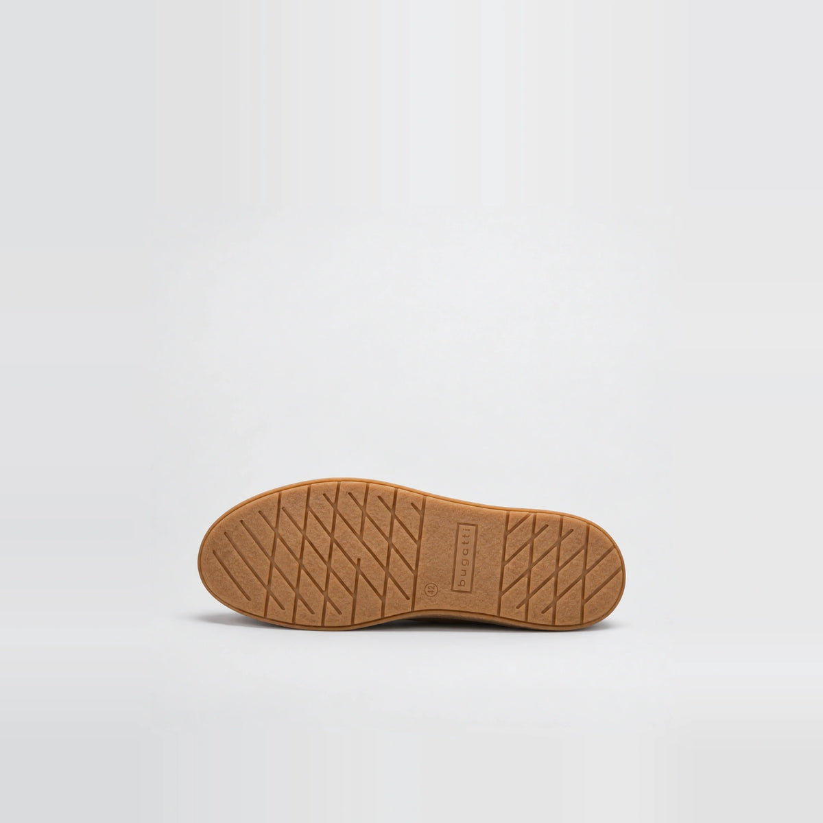Bugatti Hube Leather Suede Lace-Up Shoes - Cognac