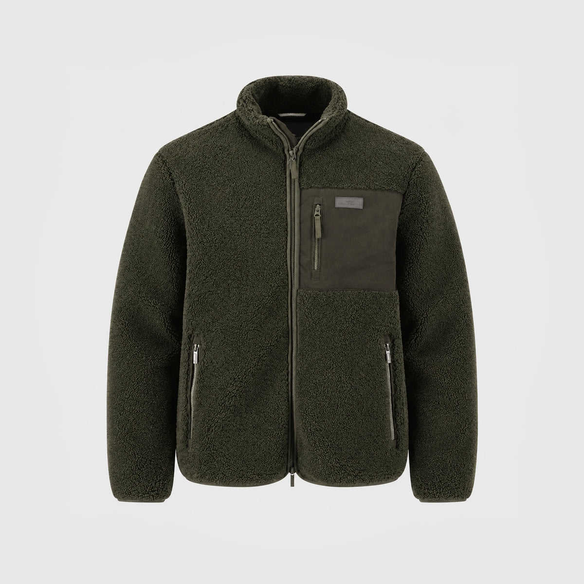 Fynch-Hatton Teddy Jacket in Cypress Green