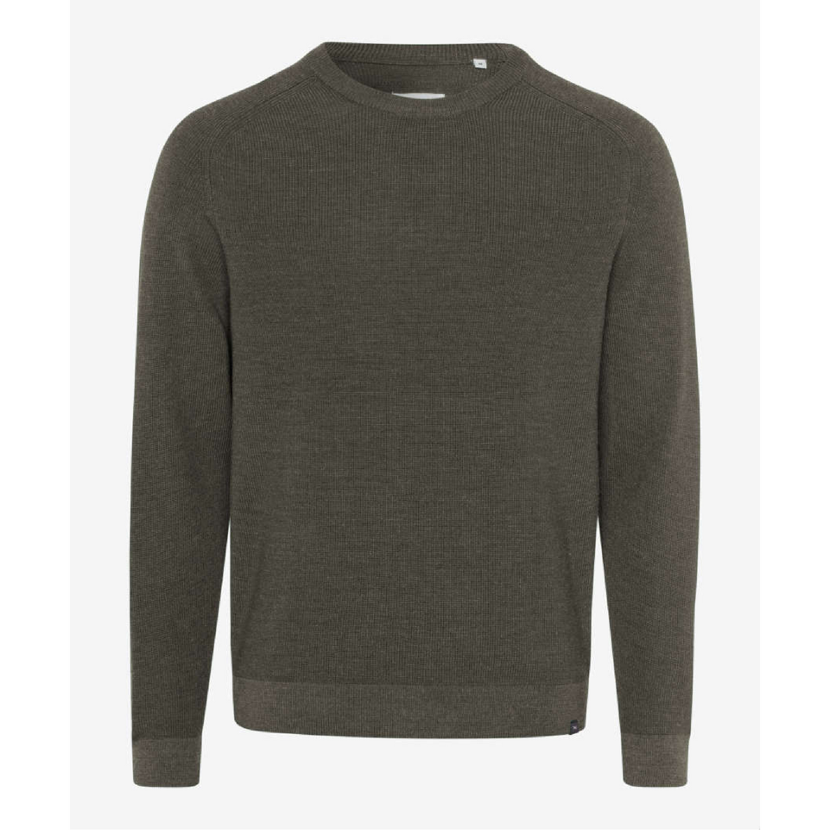 Brax Round-neck Pullover 23-2208 Roy Crew Deep Pine – Jepsons