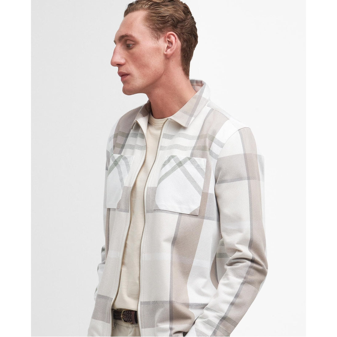 Barbour Ettrick OverShirt MOS0305TN26 Saltwash