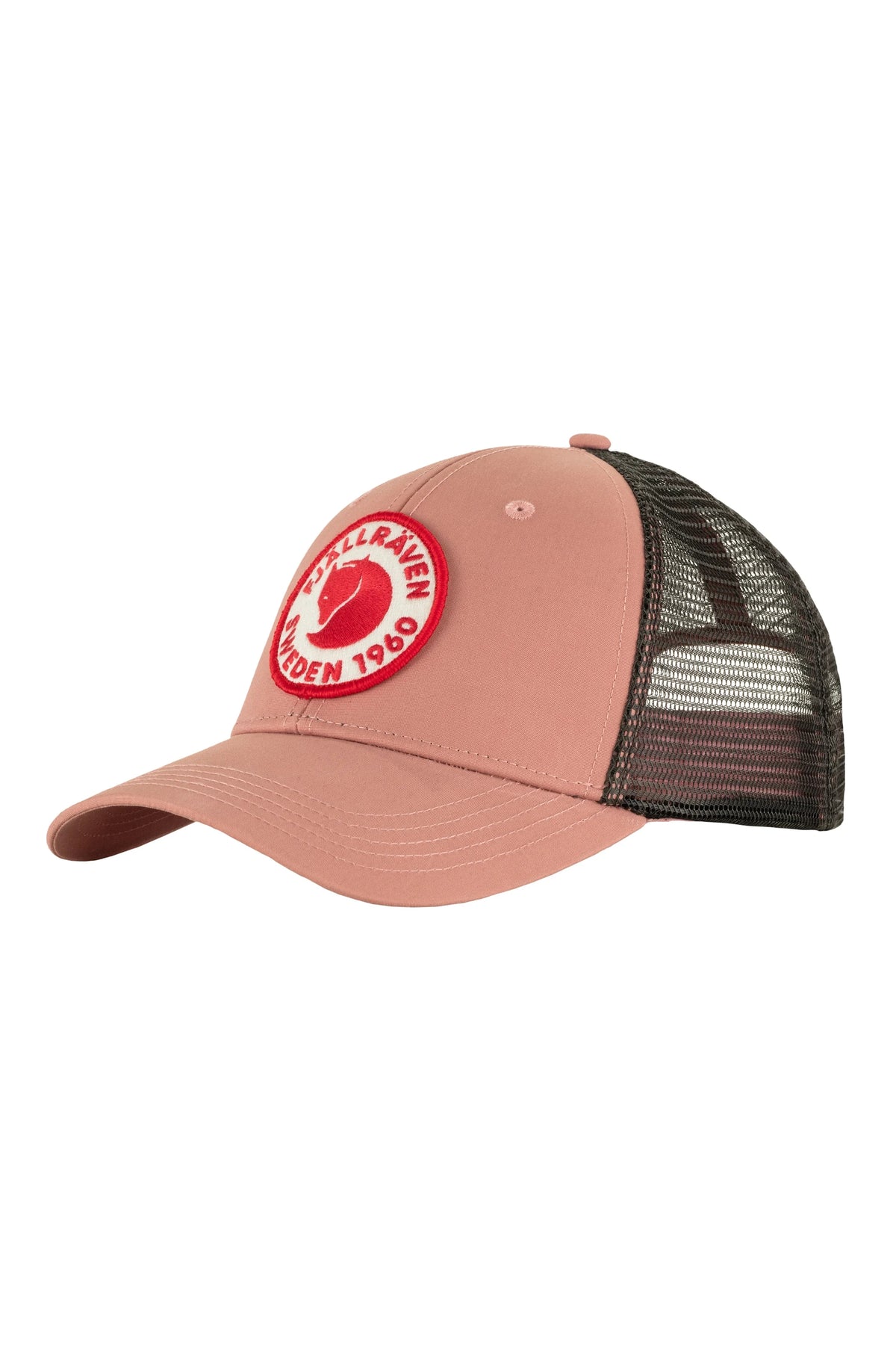 Fjällräven 1960 Logo Långtradarkeps Cap in Dusty Rose