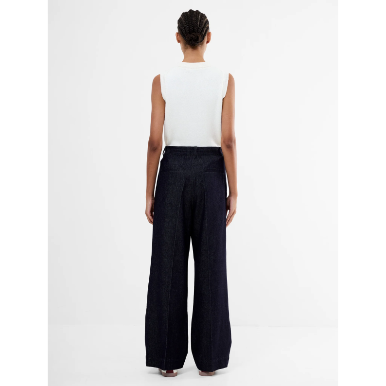 French Connection Fletcher Wide Leg Denim Clean Indigo 74ZAU