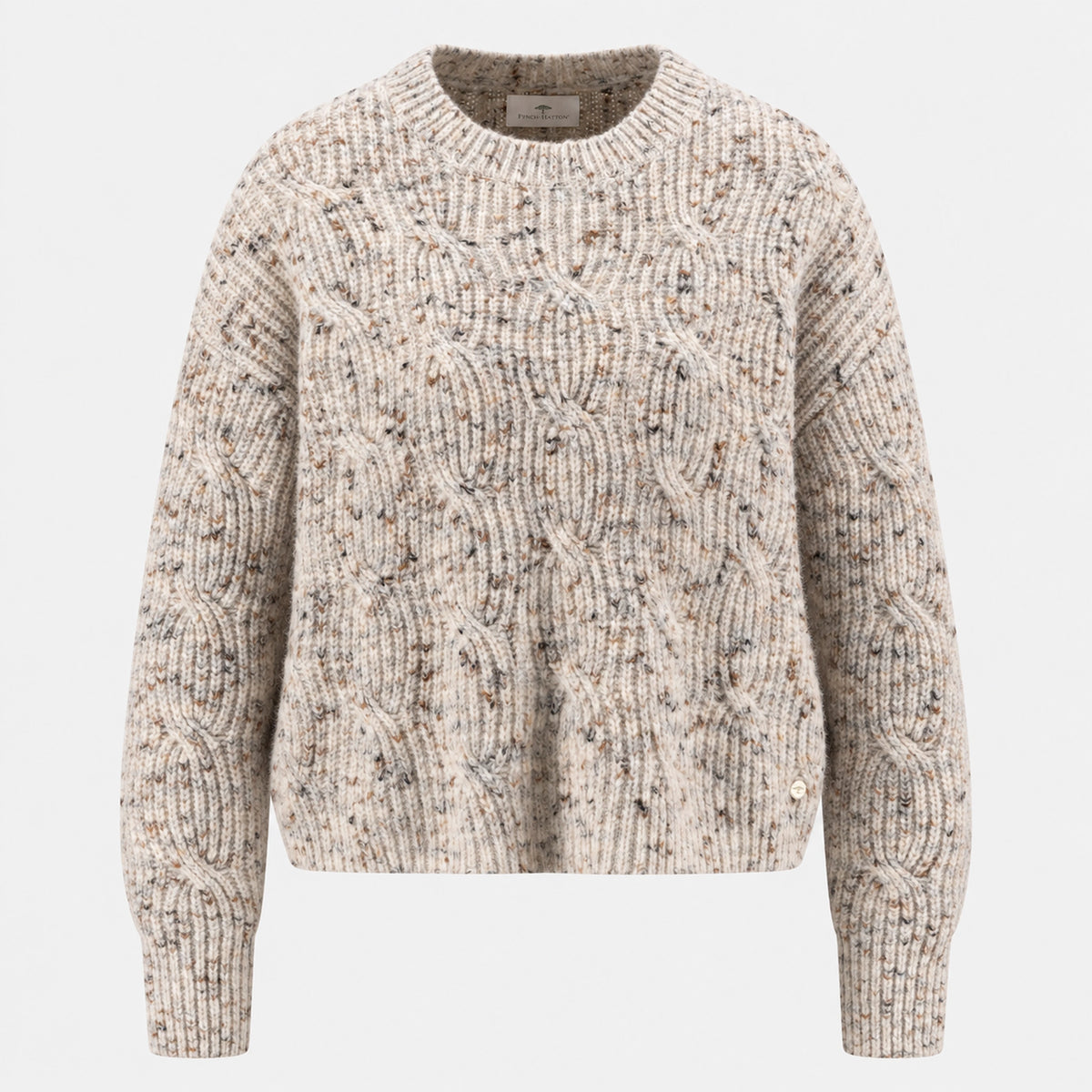 Fynch-Hatton Wool Blend Jumper In Urban Taupe 26097341