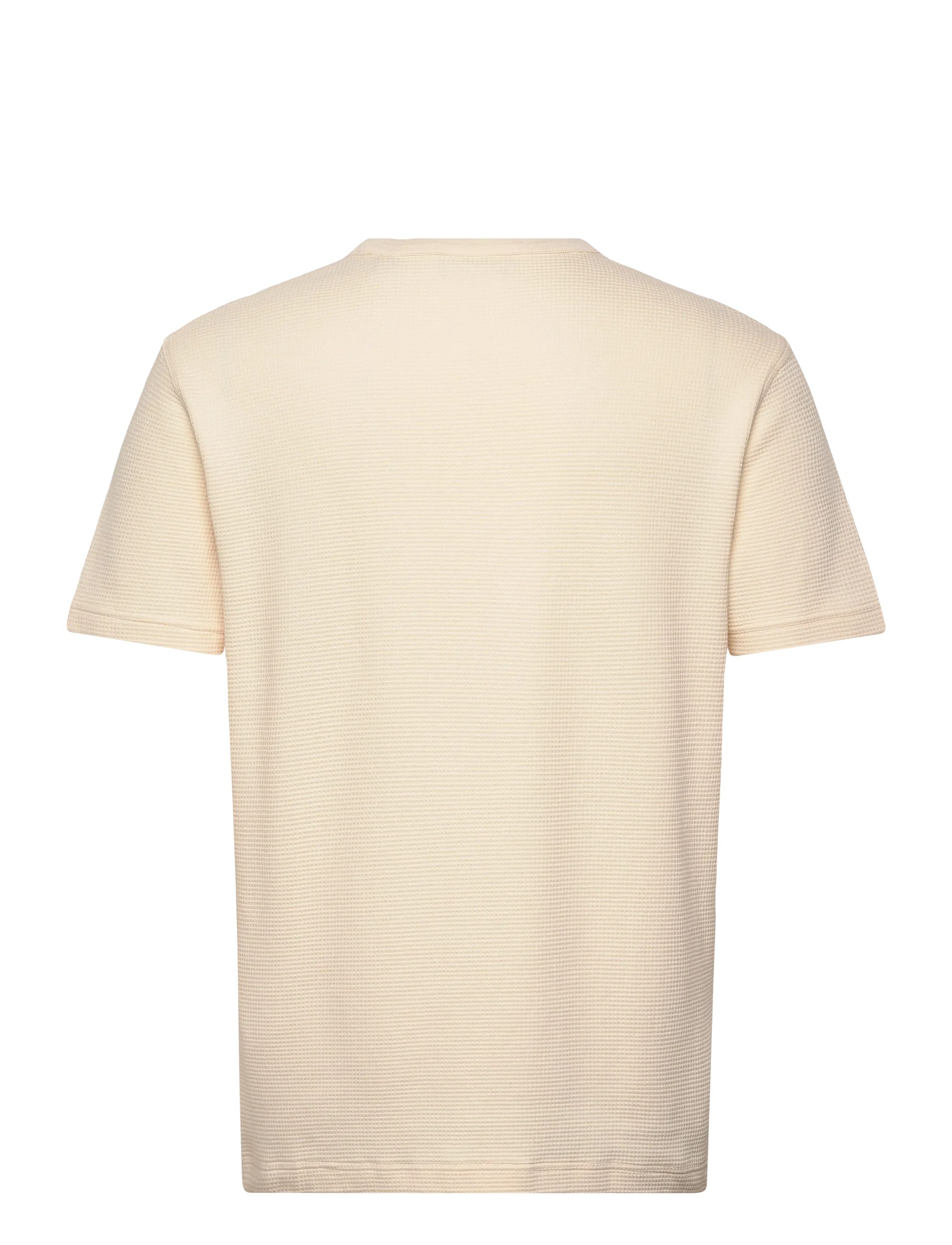 GANT Waffle Tee in Creamed White 2003406