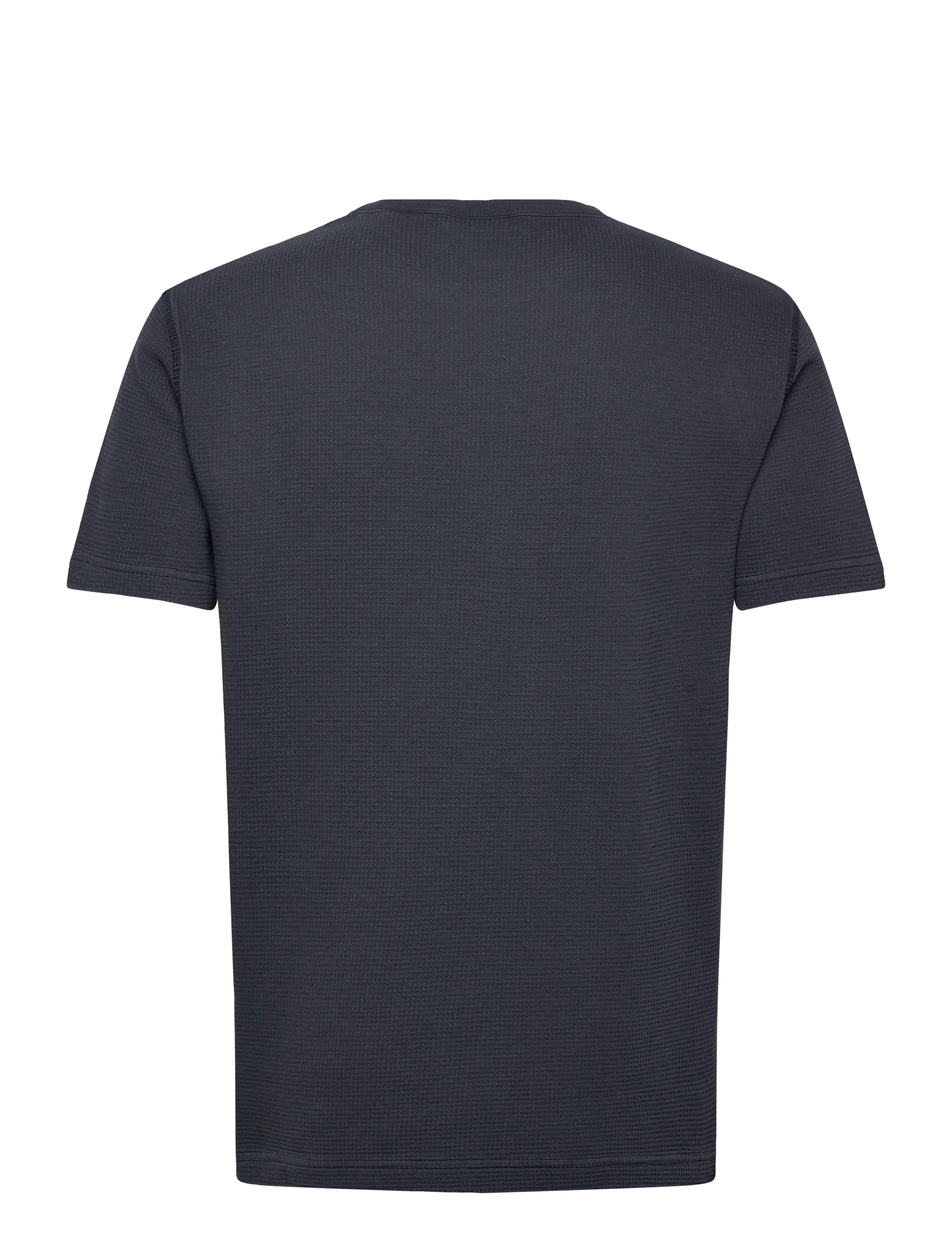 GANT Waffle Tee in Evening Blue 2003406