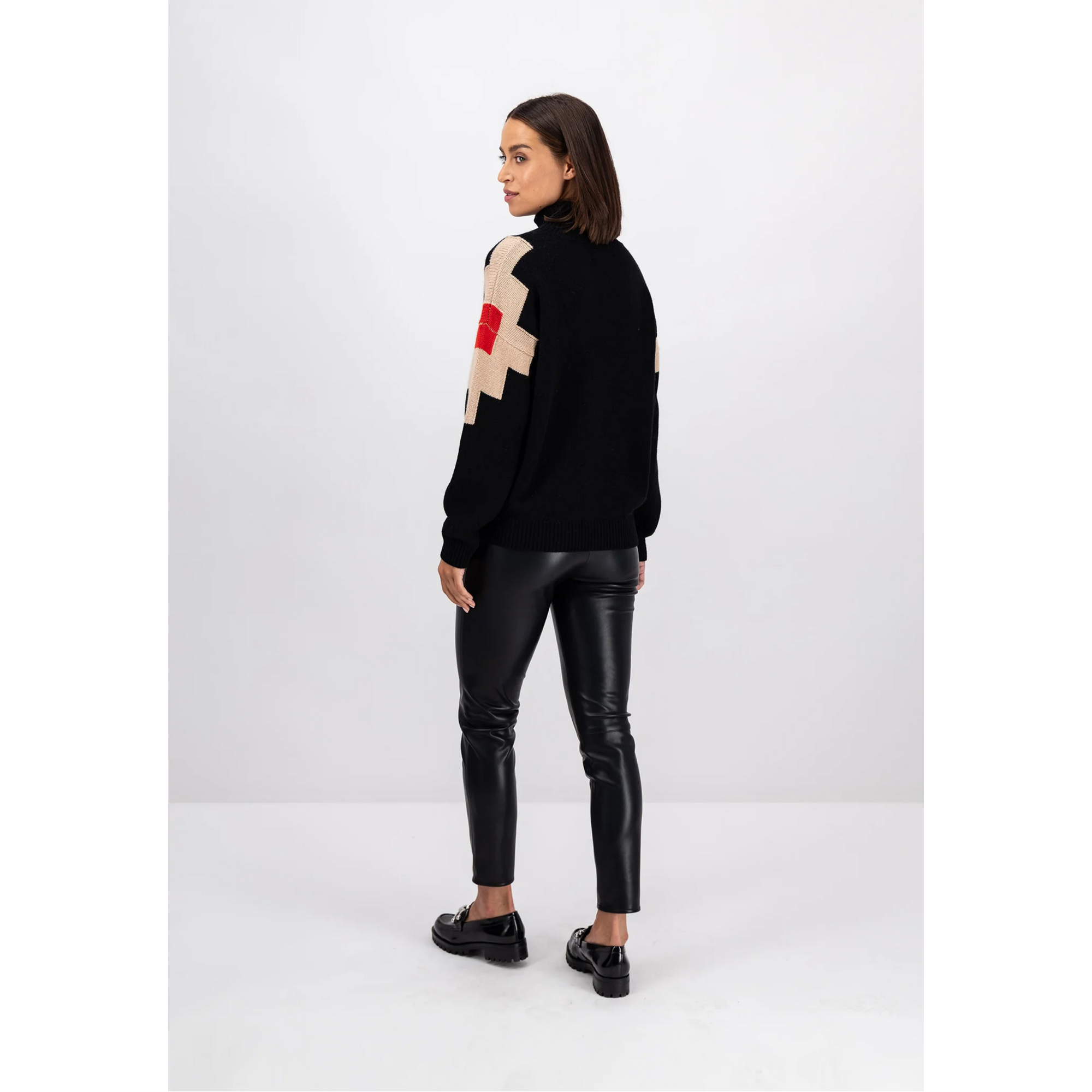 Fynch-Hatton Geometric Wool Cashmere Jumper 23107157