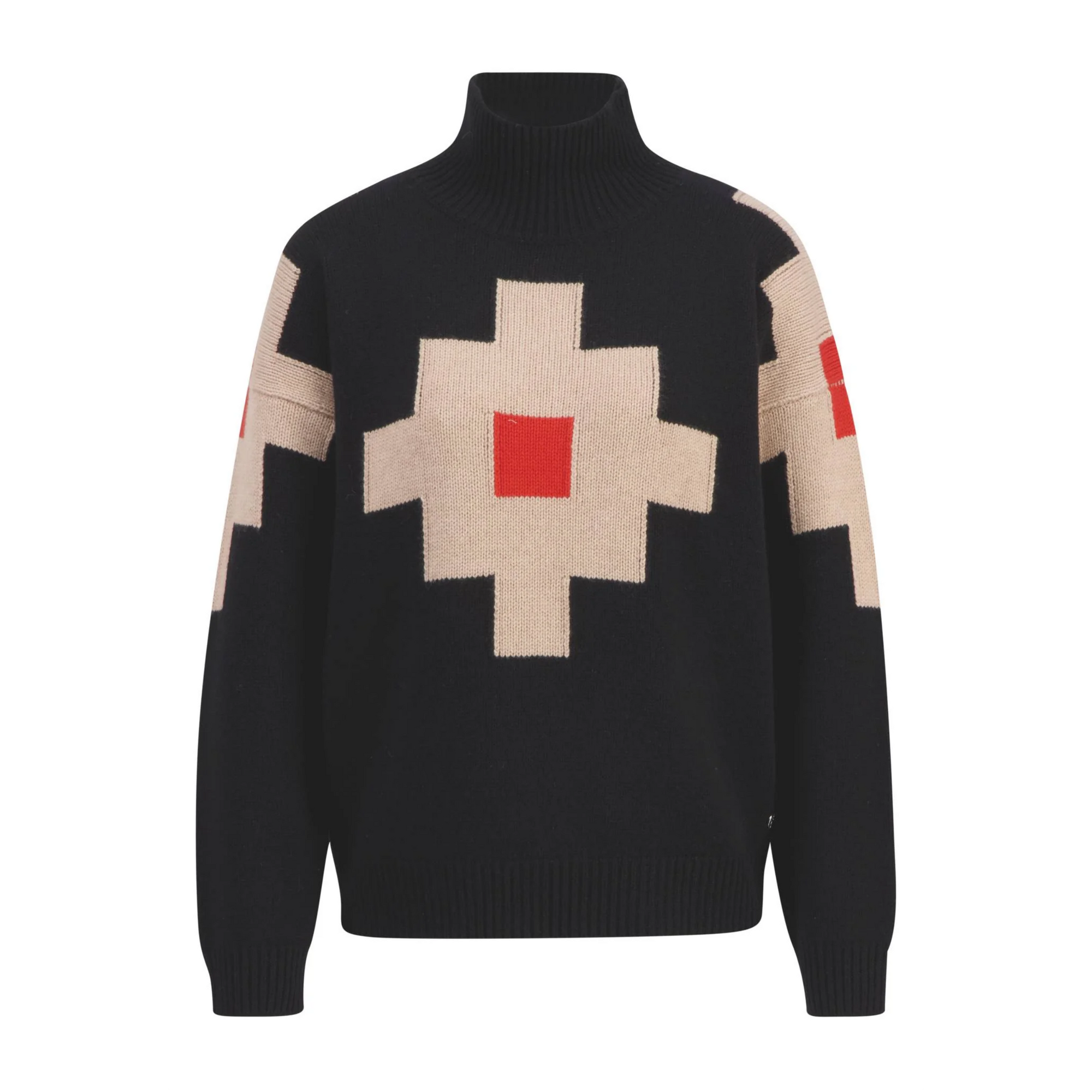 Fynch-Hatton Geometric Wool Cashmere Jumper 23107157