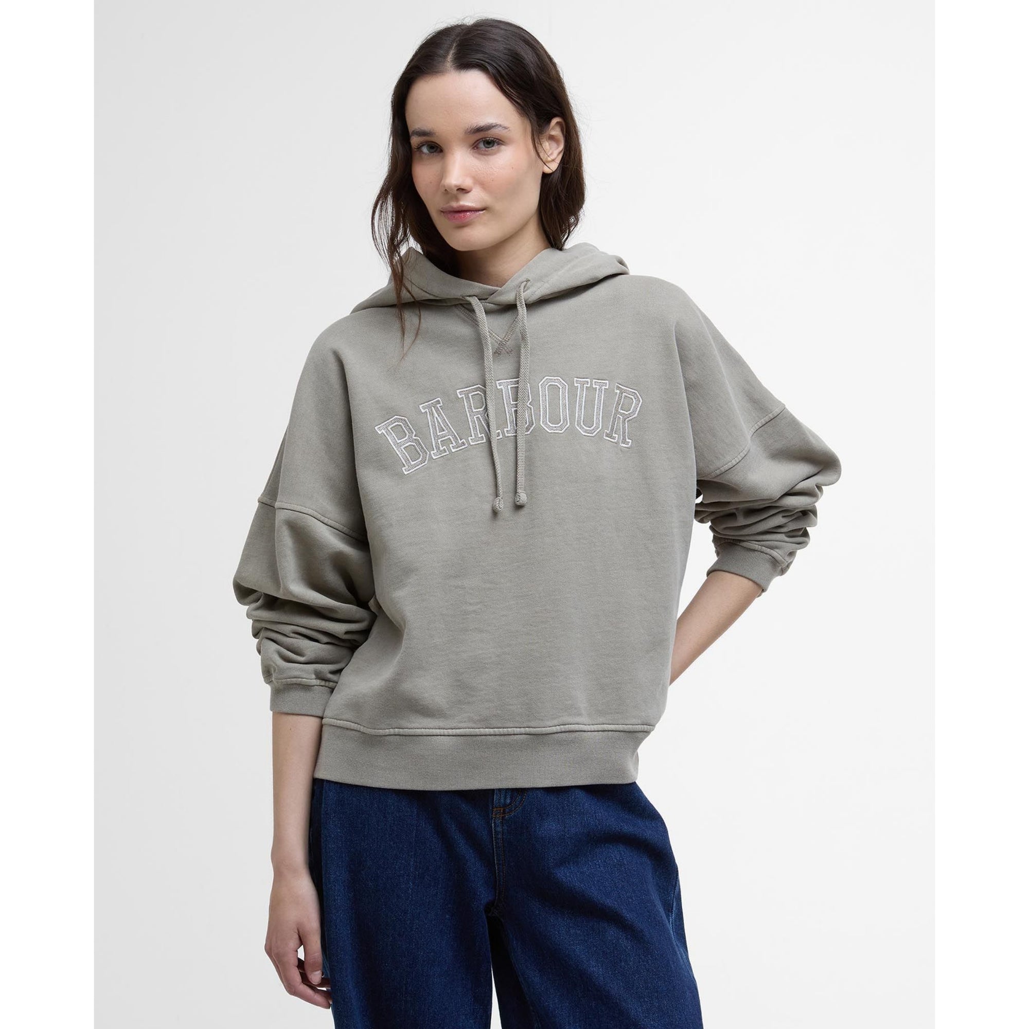 Barbour Katie Hoodie LOL0635KH12 Washed Khaki