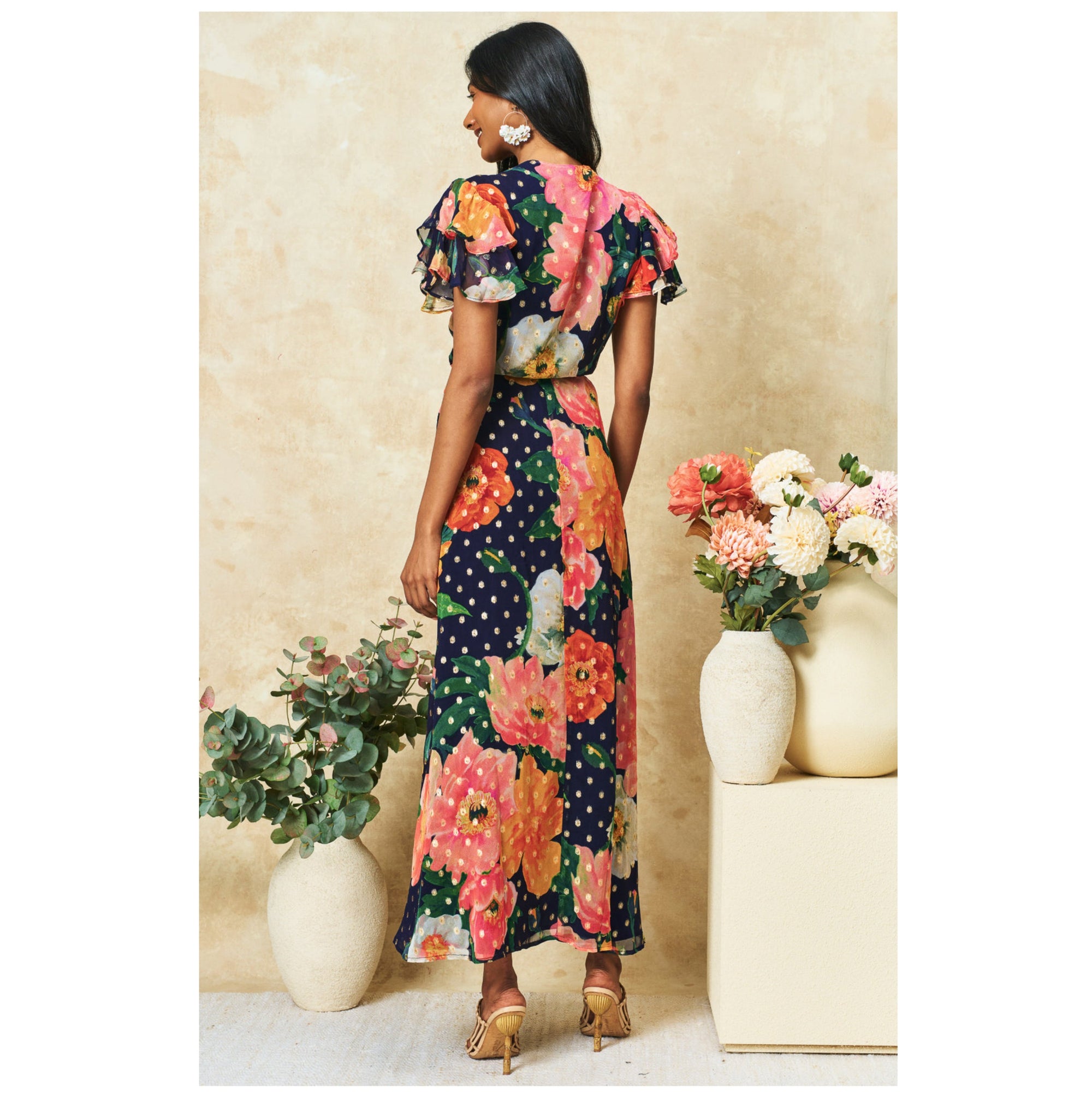 Hope &amp; Ivy The Marlene Wrap Dress 8956