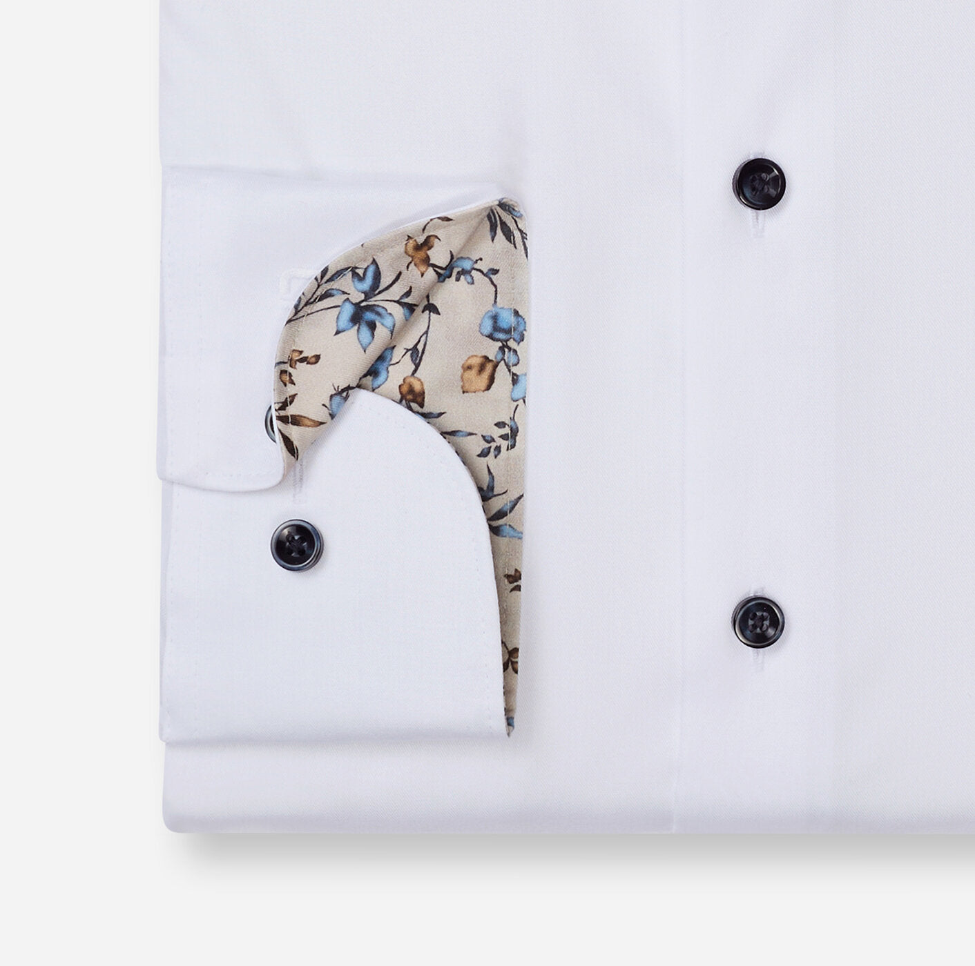 OLYMP Luxor Modern Fit Non-Iron Shirt in White