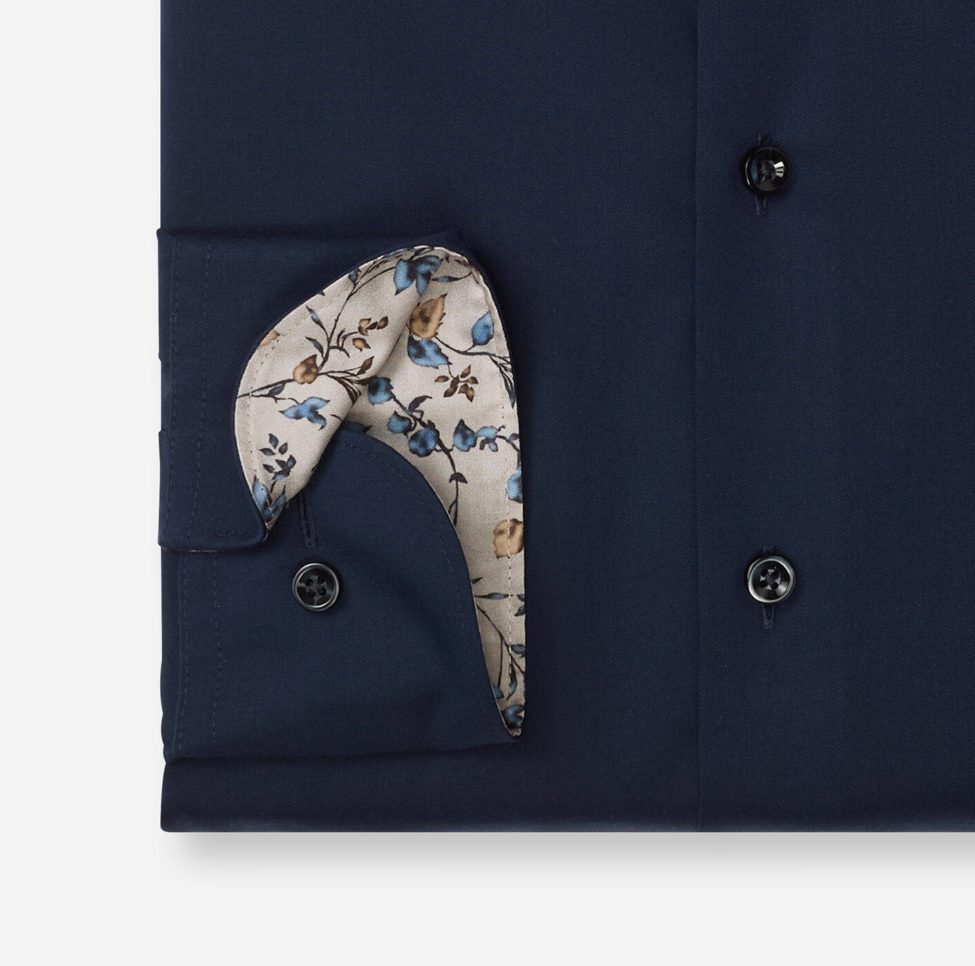 OLYMP Luxor Modern Fit Non-Iron Shirt in Marine