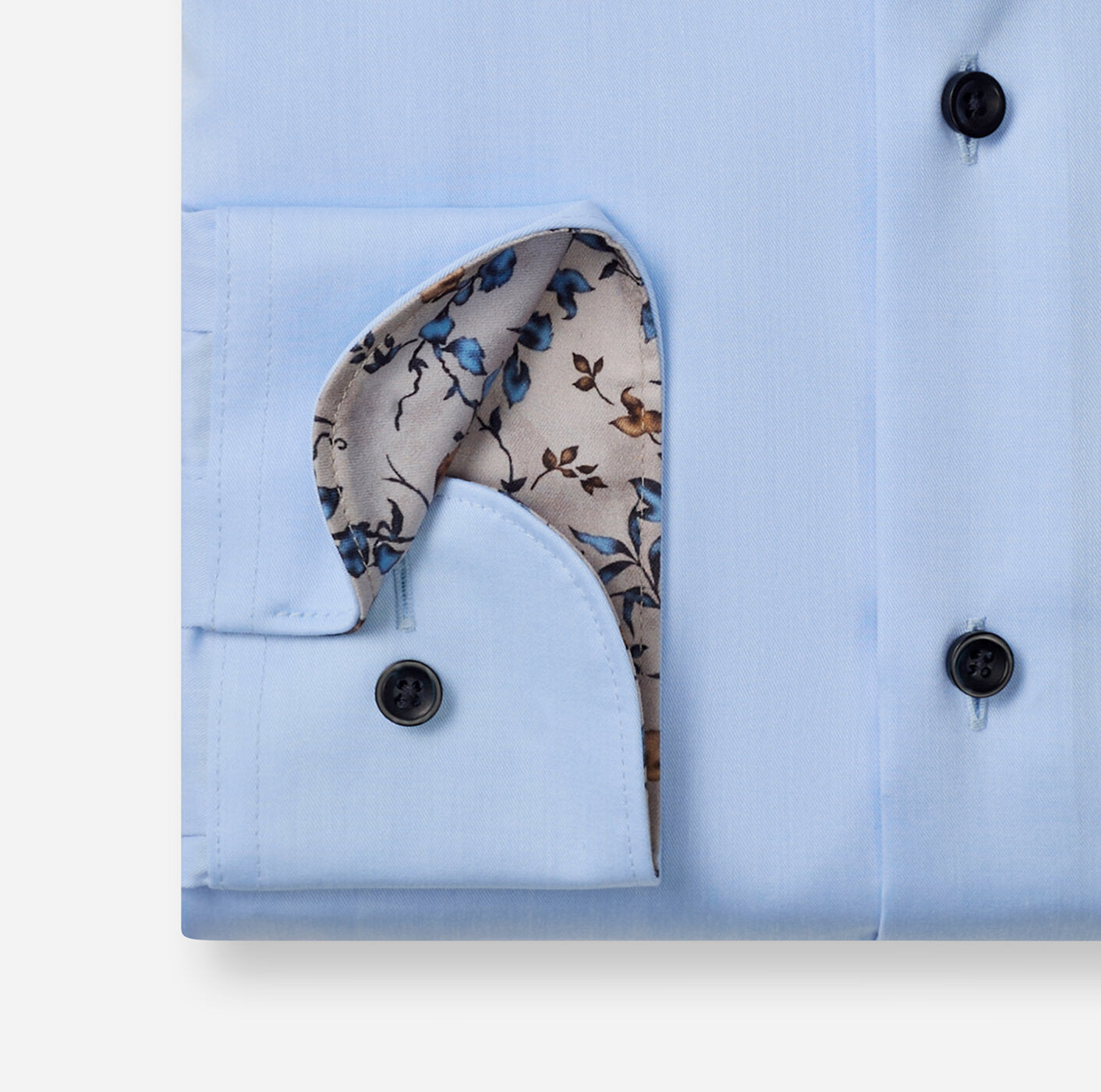 OLYMP Luxor Modern Fit Non-Iron Shirt in Sky Blue