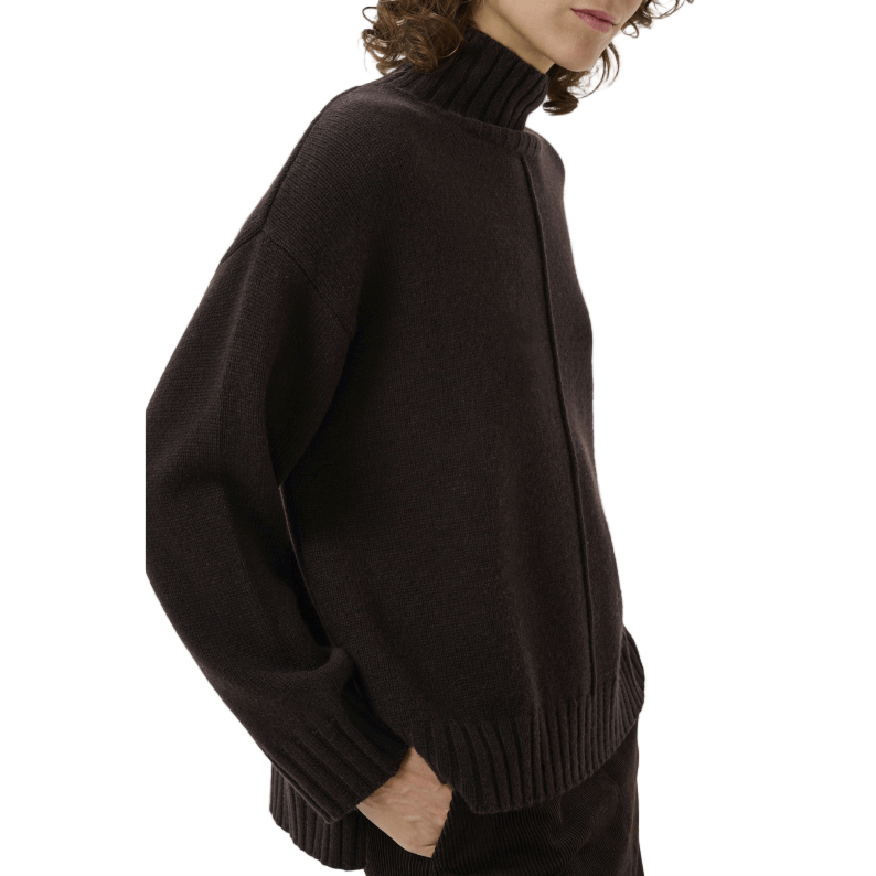 Part Two Lilye Turtle Neck Jumper in Ganache