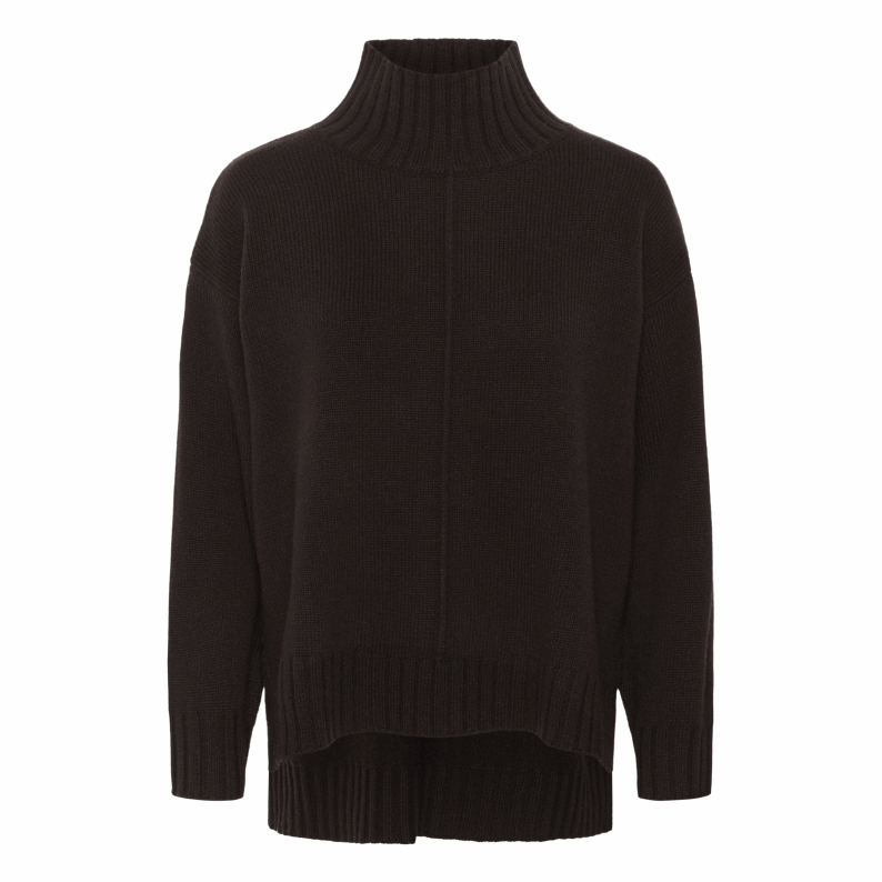 Part Two Lilye Turtle Neck Jumper in Ganache