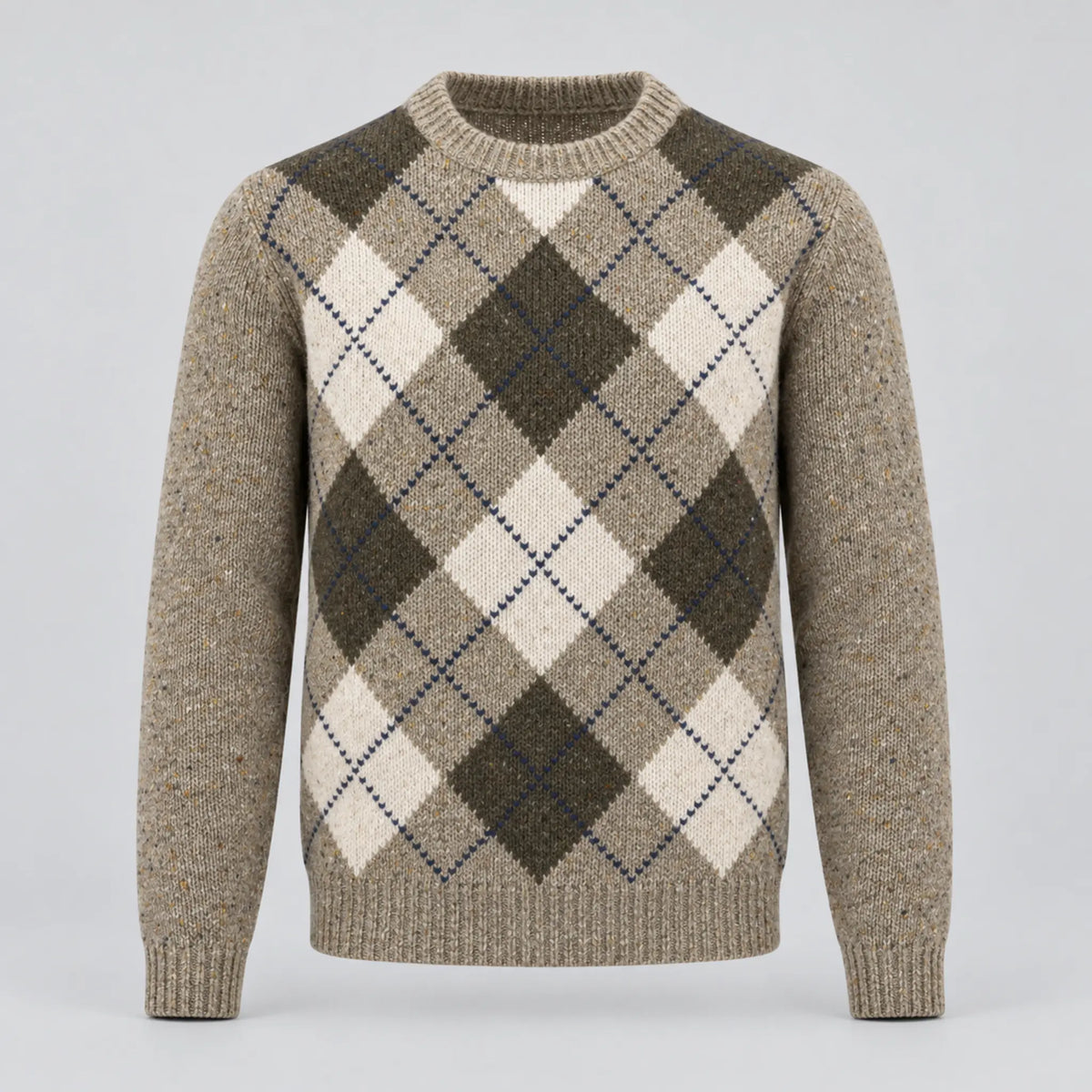 Fynch-Hatton Wool/Alpaca Crew Sweater - Clay 1610363