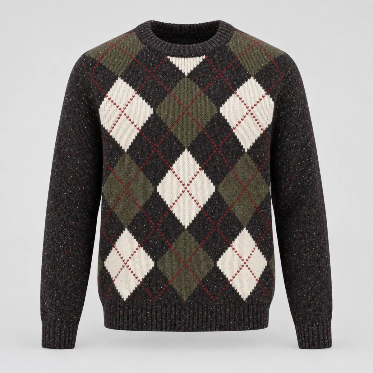 Fynch-Hatton Wool/Alpaca Crew Sweater - Soil 1610363