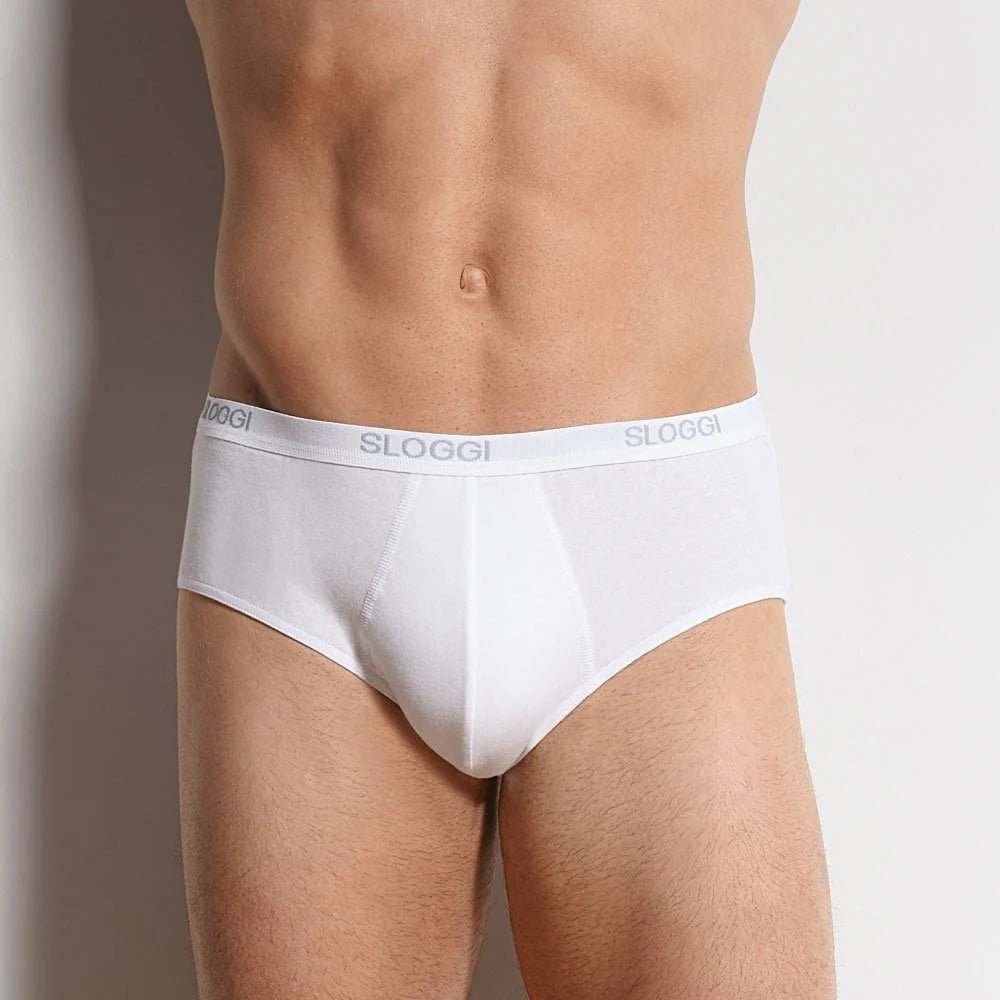 Sloggi Mens Basic Midi Briefs Single Pack