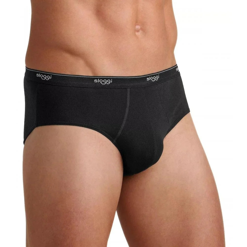 Sloggi Mens Basic Midi Briefs Single Pack