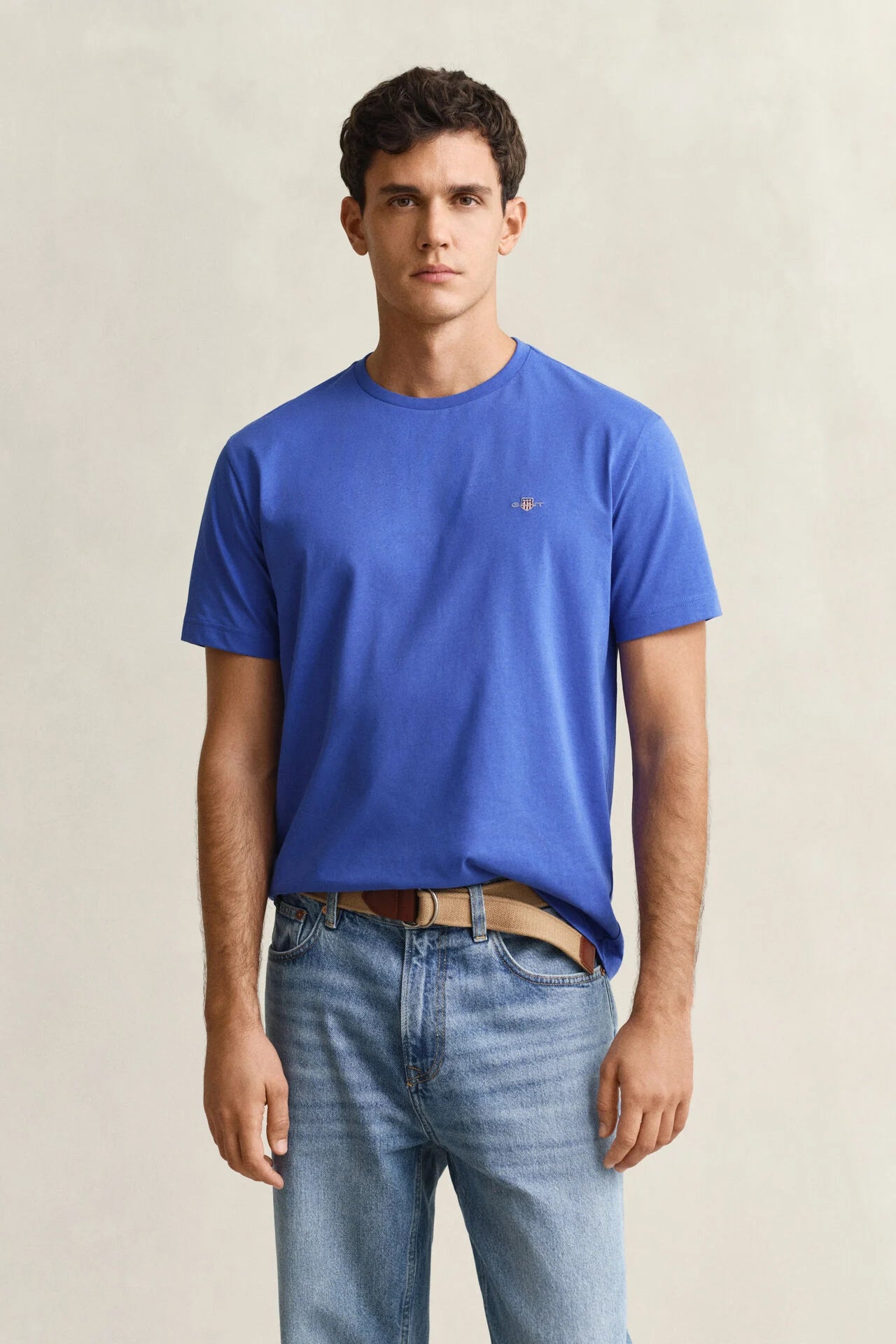 GANT Regular Fit Shield T-Shirt in Nautical Blue 2003184