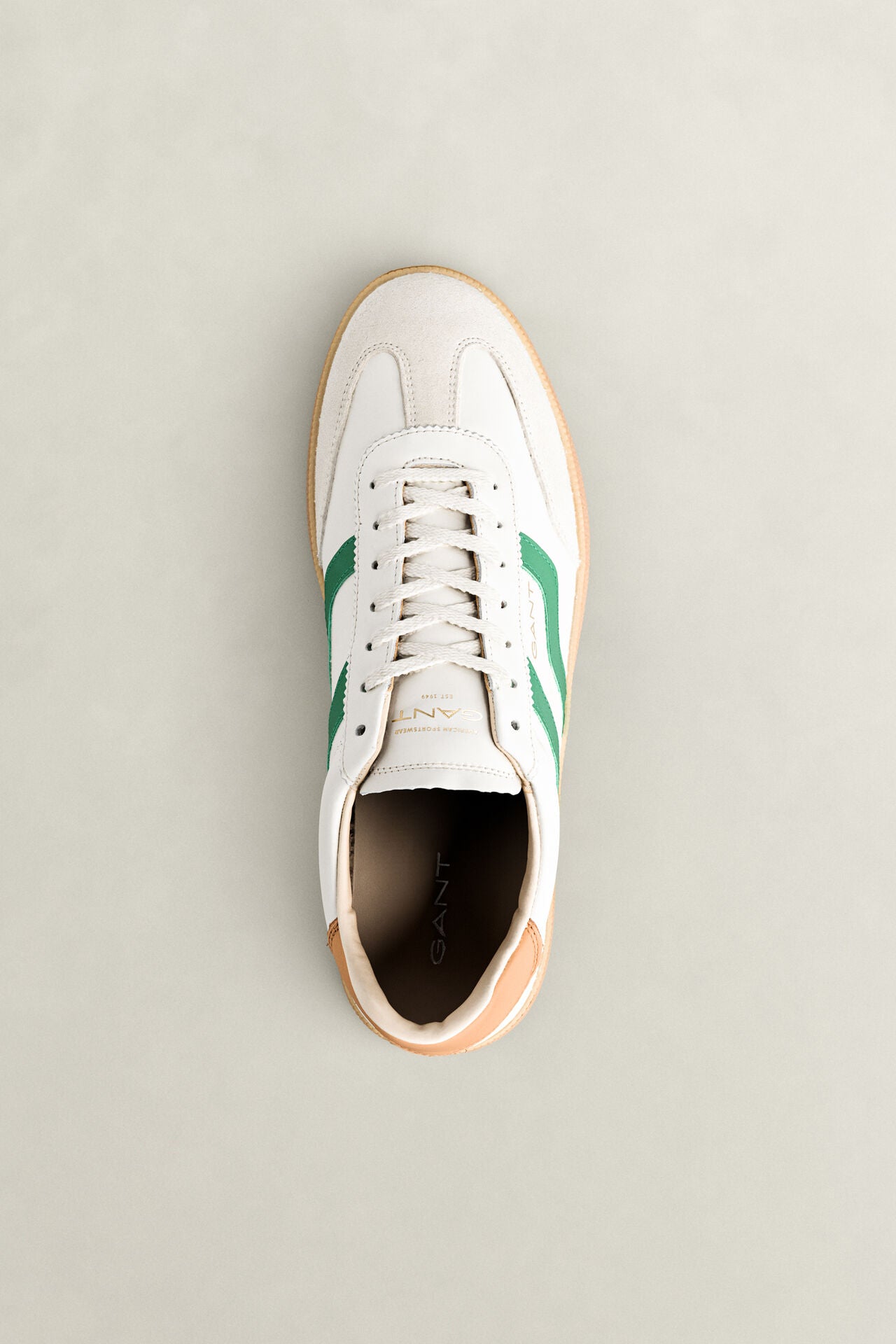 GANT Cuzmo Sneaker in Offwhite/Green 32631207