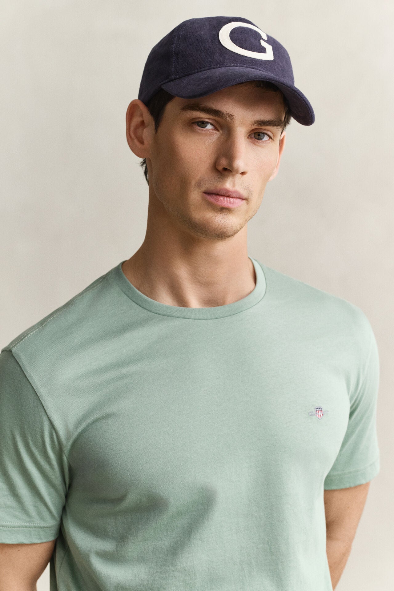 GANT Regular Fit Shield T-Shirt in Surplus Mint 2003184
