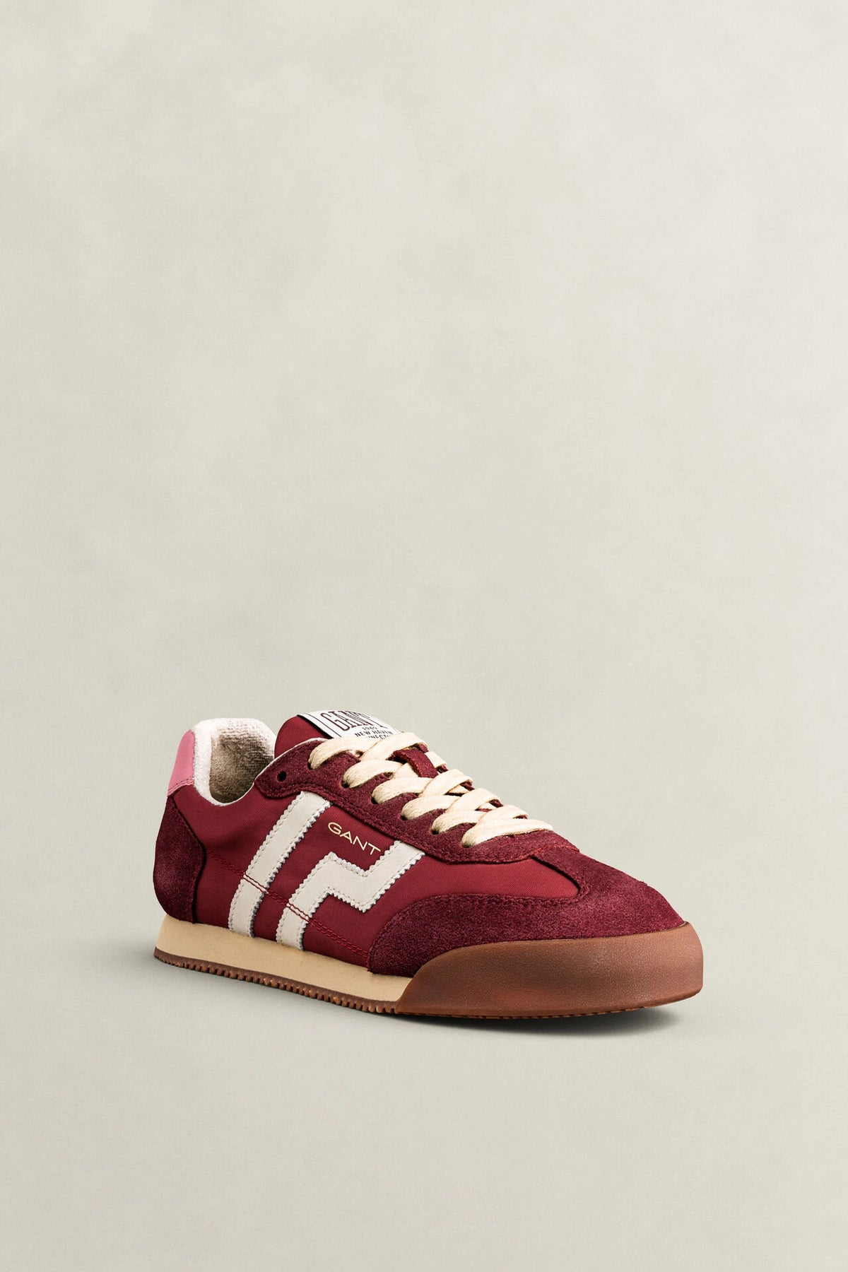 GANT Beylana Suede Sneakers in Deep Grape Wine 7338