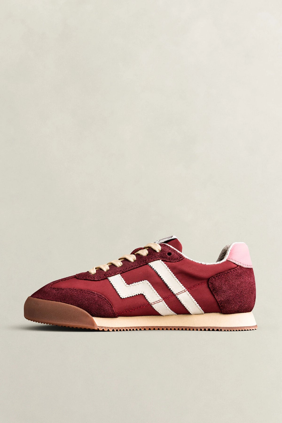 GANT Beylana Suede Sneakers in Deep Grape Wine 7338