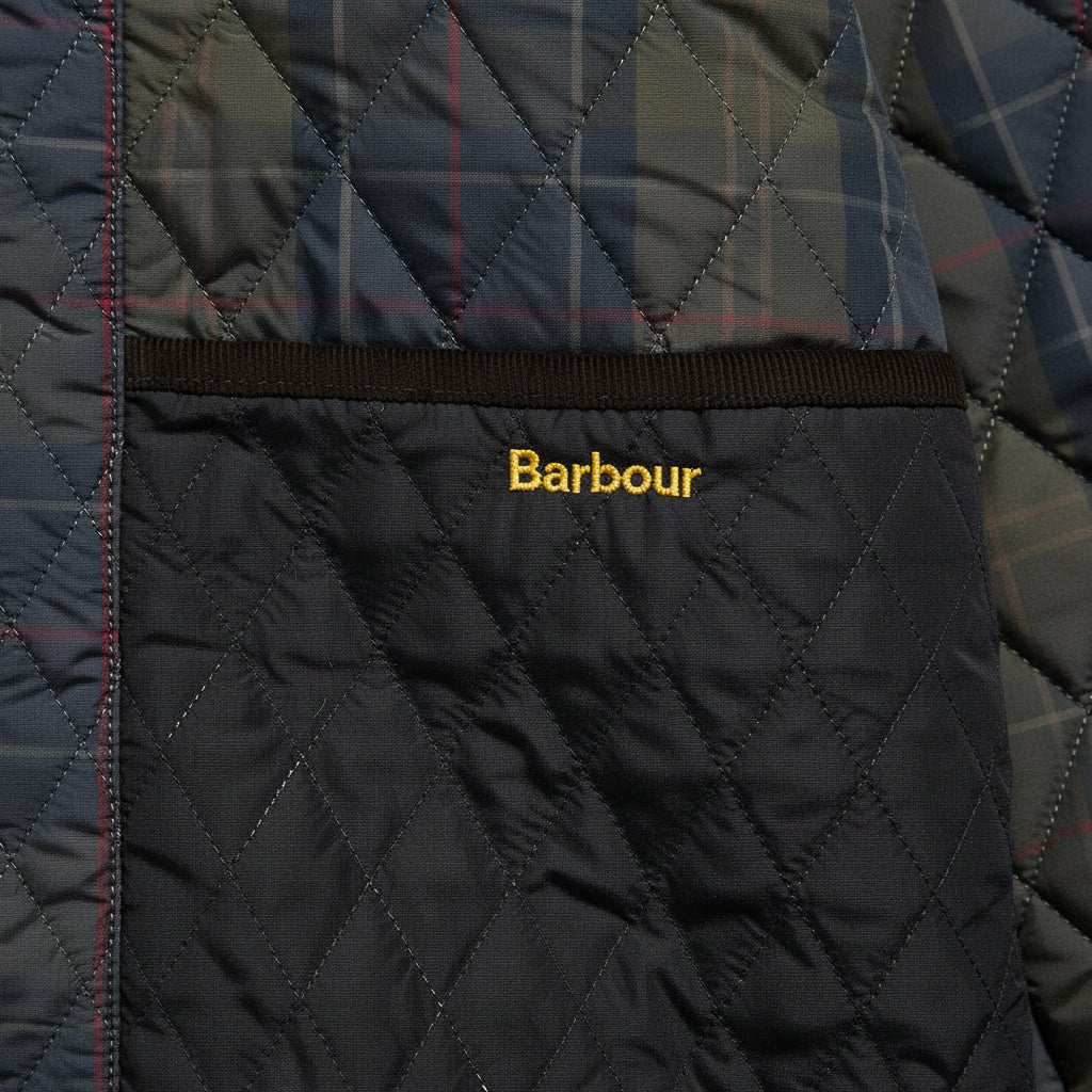Barbour Ainsdale Quilted Jacket in Shadow Classic LQU1932TN11
