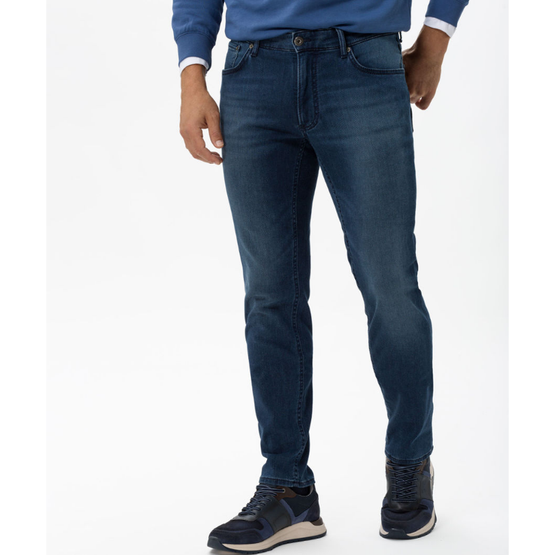 Blu– Chuck 85-6324 Hi-FLEX: five-pocket Regular Brax Jepsons Modern Fit - jeans