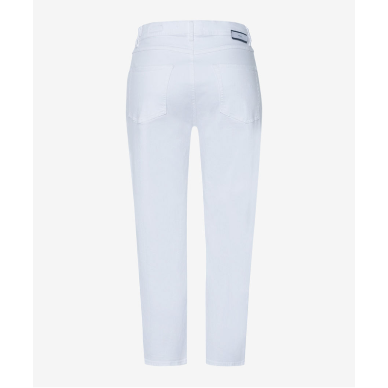 Brax Blue Planet Sustainable Five-pocket Cropped Jeans Maple S 74-7367 White