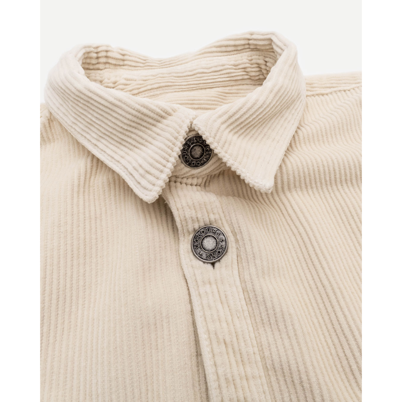 Colours &amp; Sons 9222-761 Cord Overshirt - Wood Ash